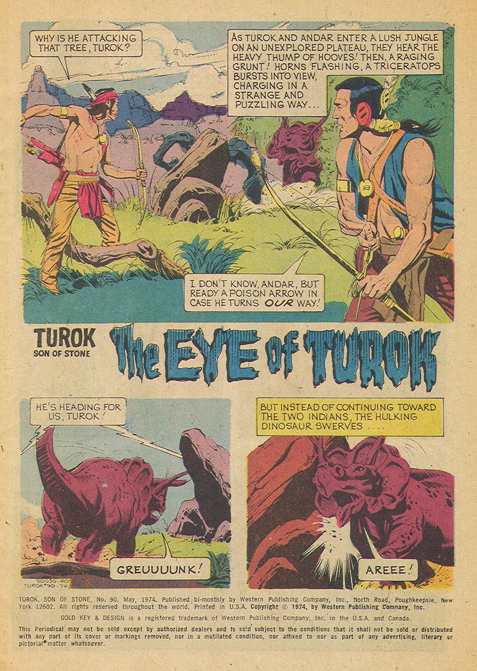 Read online Turok, Son of Stone comic -  Issue #90 - 3