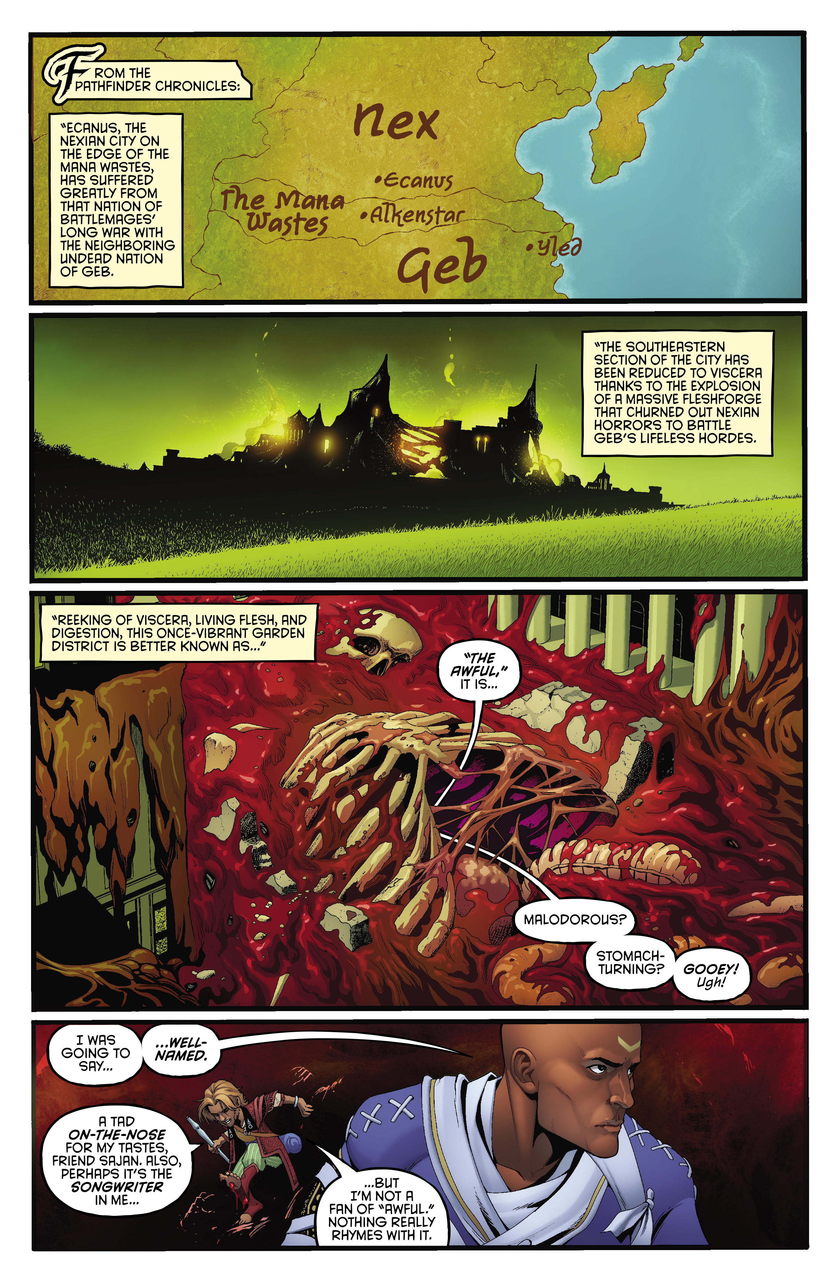 Read online Pathfinder: Wake the Dead comic -  Issue #1 - 5