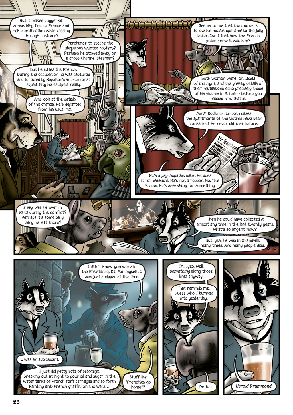 Read online Grandville comic -  Issue # Vol. 2 Mon Amour - 29