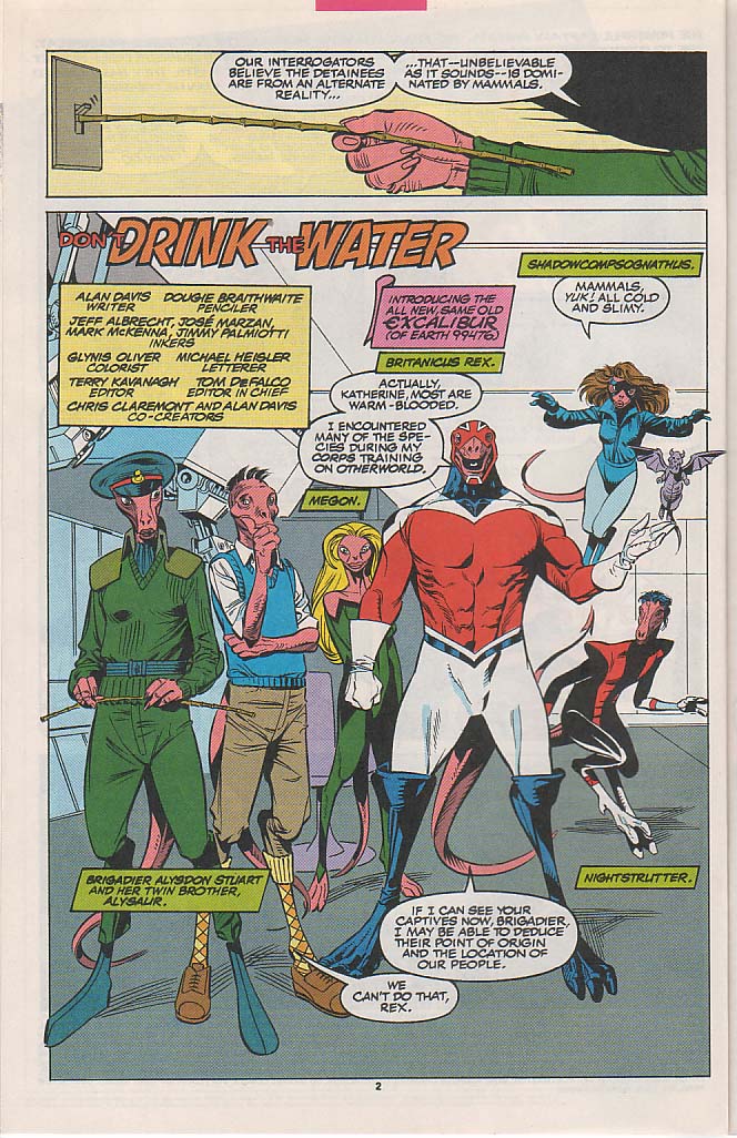 Read online Excalibur (1988) comic -  Issue #51 - 3