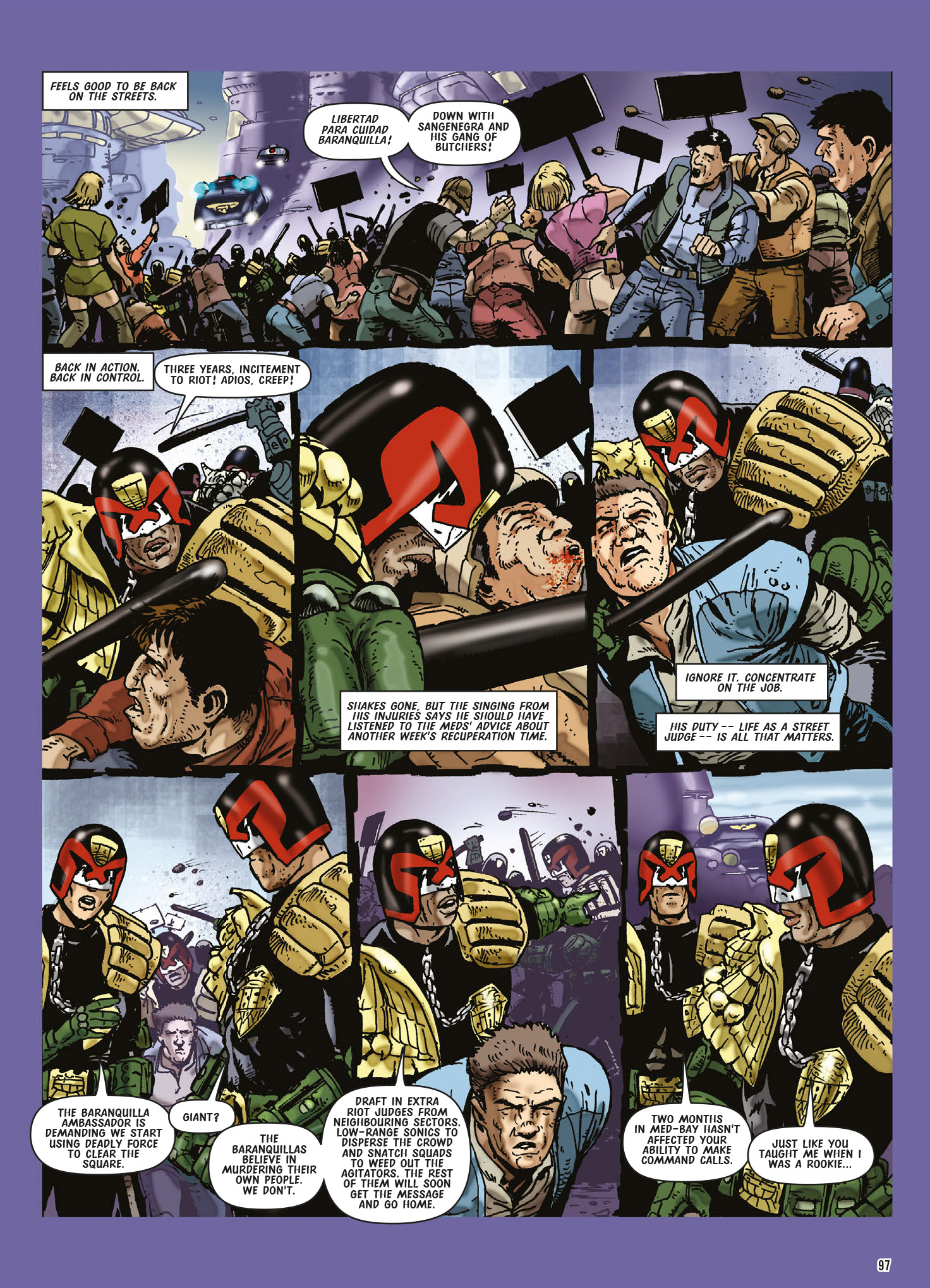 Read online Judge Dredd: The Complete Case Files comic -  Issue # TPB 41 (Part 1) - 99