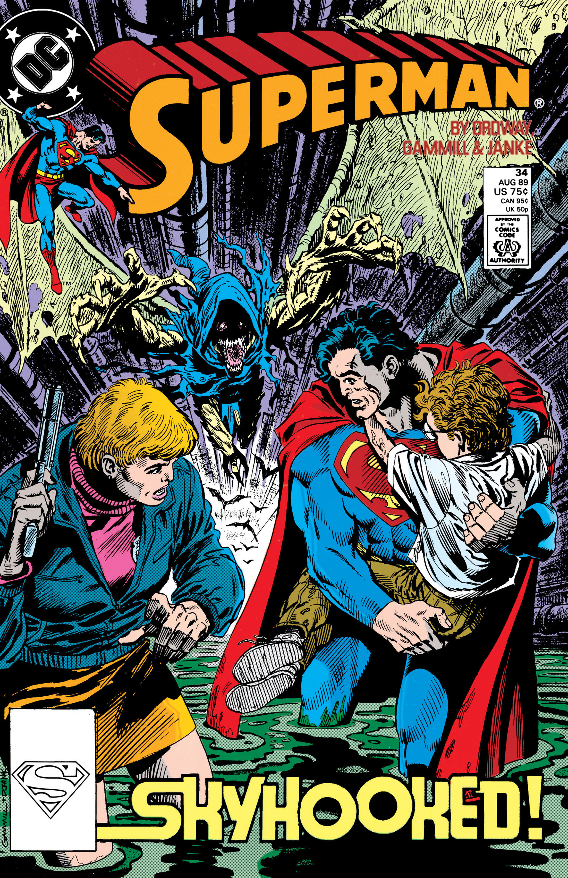 Read online Superman (1987) comic -  Issue #34 - 1