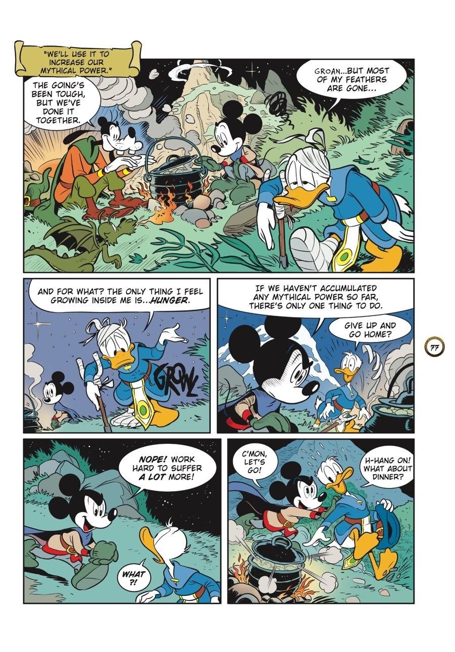 Read online Wizards of Mickey (2020) comic -  Issue # TPB 7 (Part 1) - 79