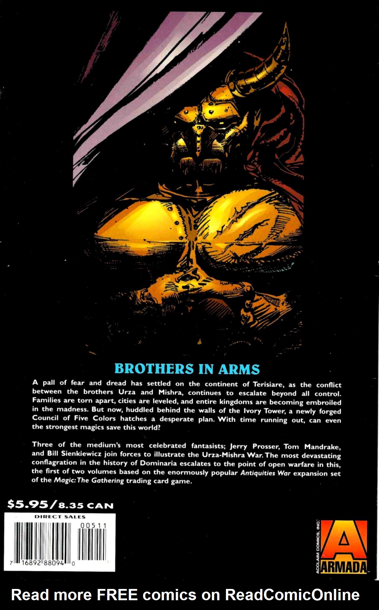 Read online Urza-Mishra War on the World of Magic: The Gathering comic -  Issue #1 - 65