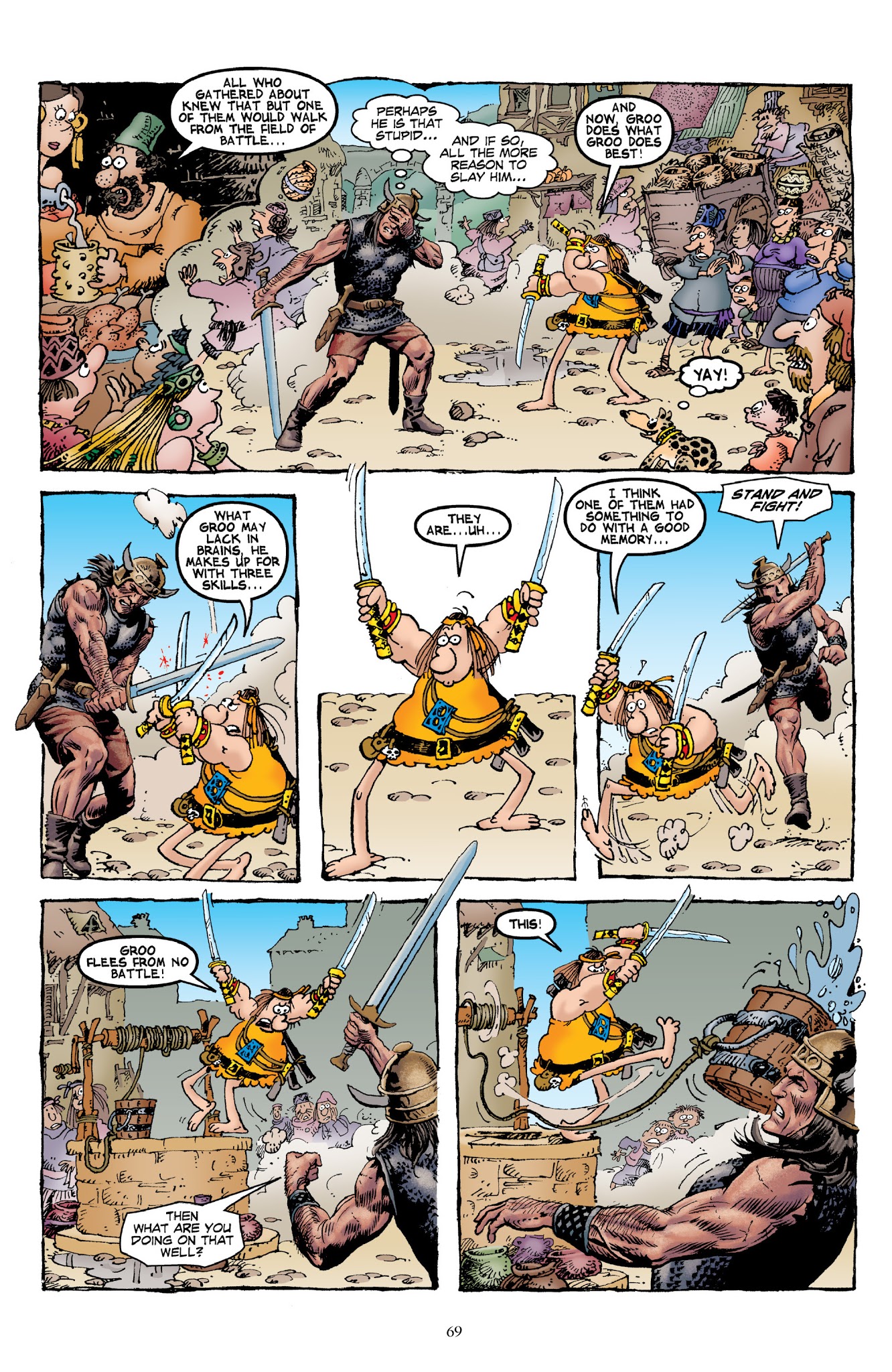 Read online Groo vs. Conan comic -  Issue # TPB - 71