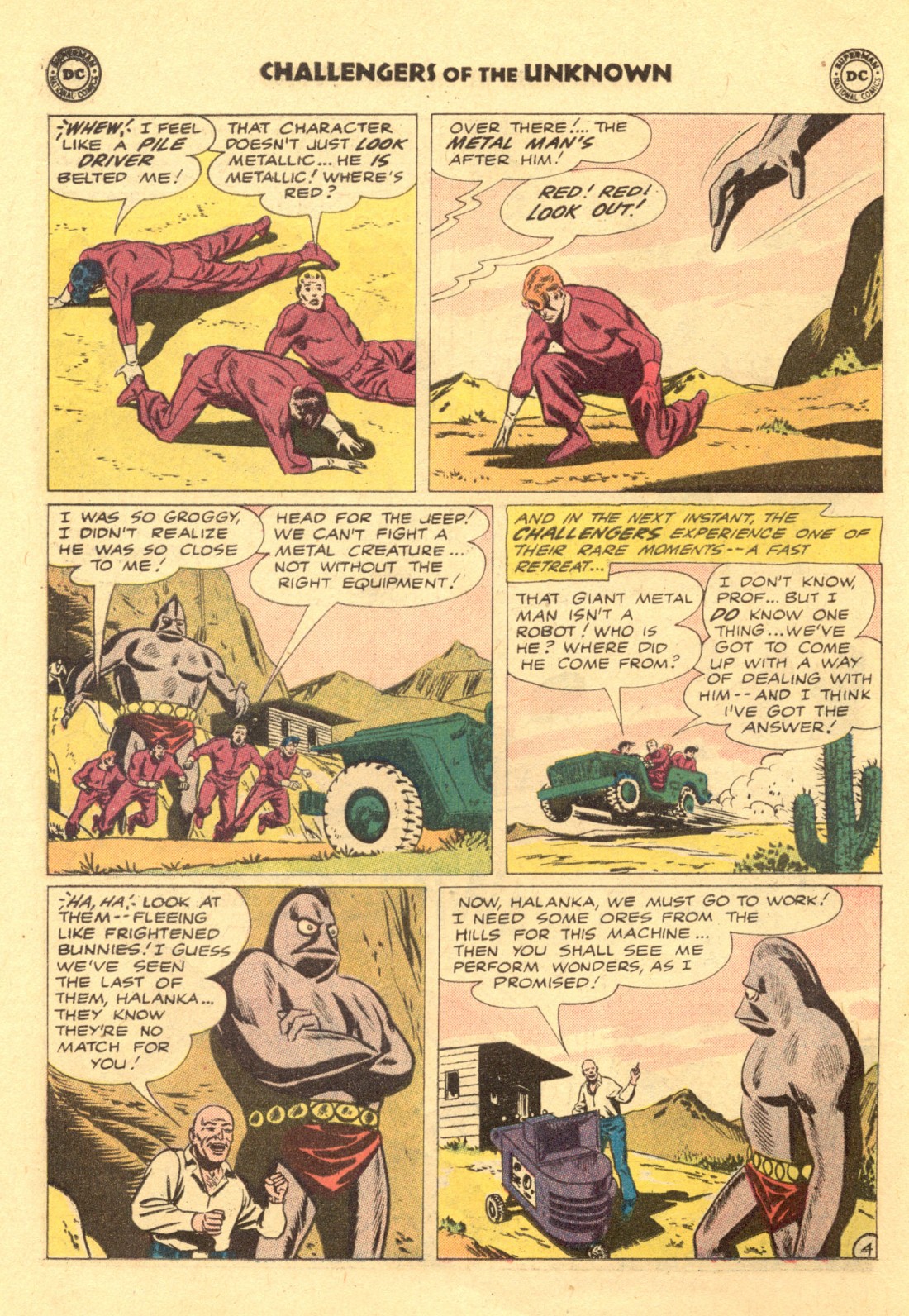 Challengers of the Unknown (1958) Issue #16 #16 - English 6