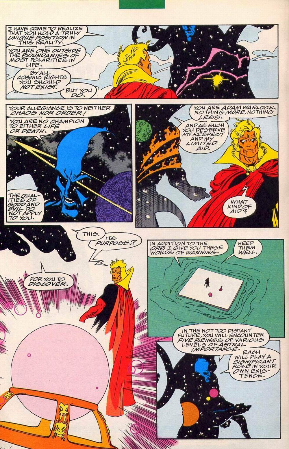 Read online Warlock and the Infinity Watch comic -  Issue #15 - 21