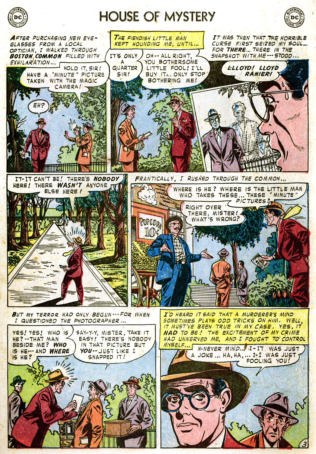 Read online House of Mystery (1951) comic -  Issue #8 - 13
