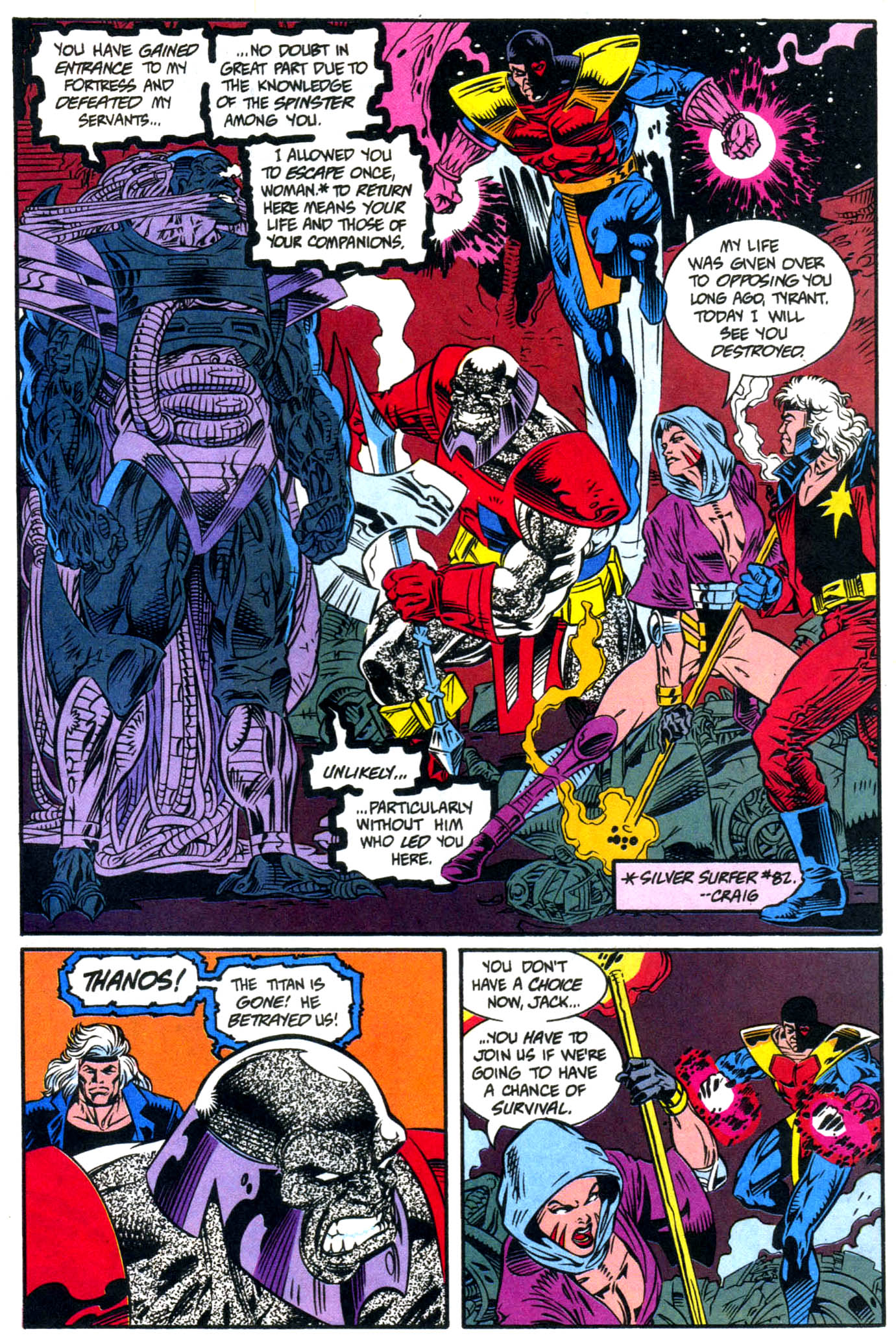 Read online Cosmic Powers comic -  Issue #6 - 9