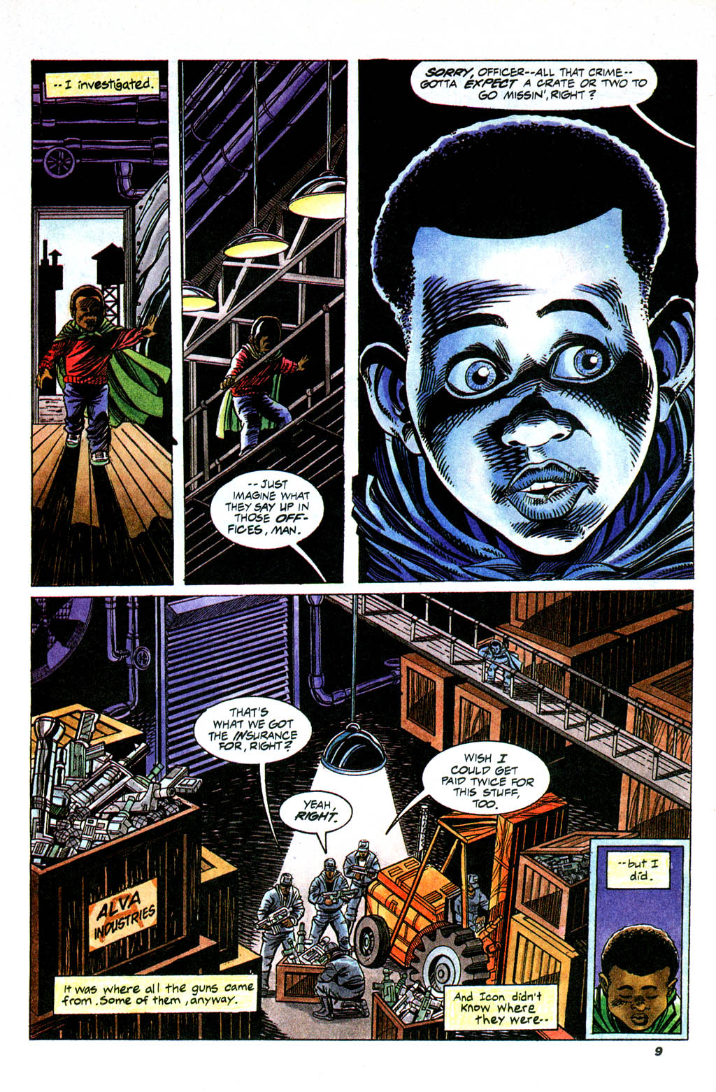 Read online Icon comic -  Issue #11 - 8
