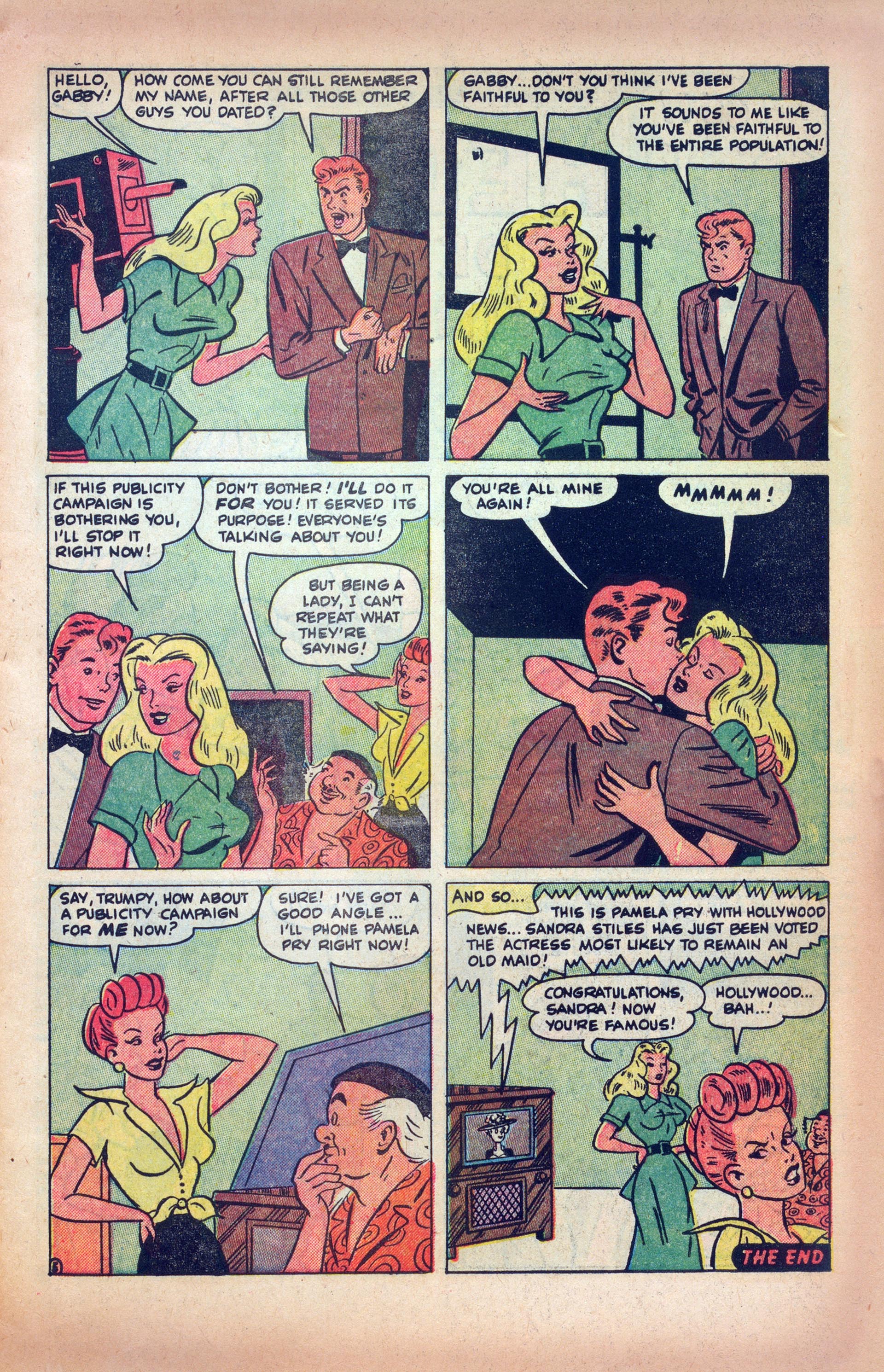 Read online Hedy Of Hollywood Comics comic -  Issue #48 - 7