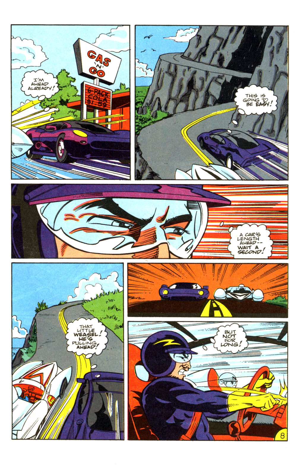 Read online Speed Racer (1987) comic -  Issue #36 - 9