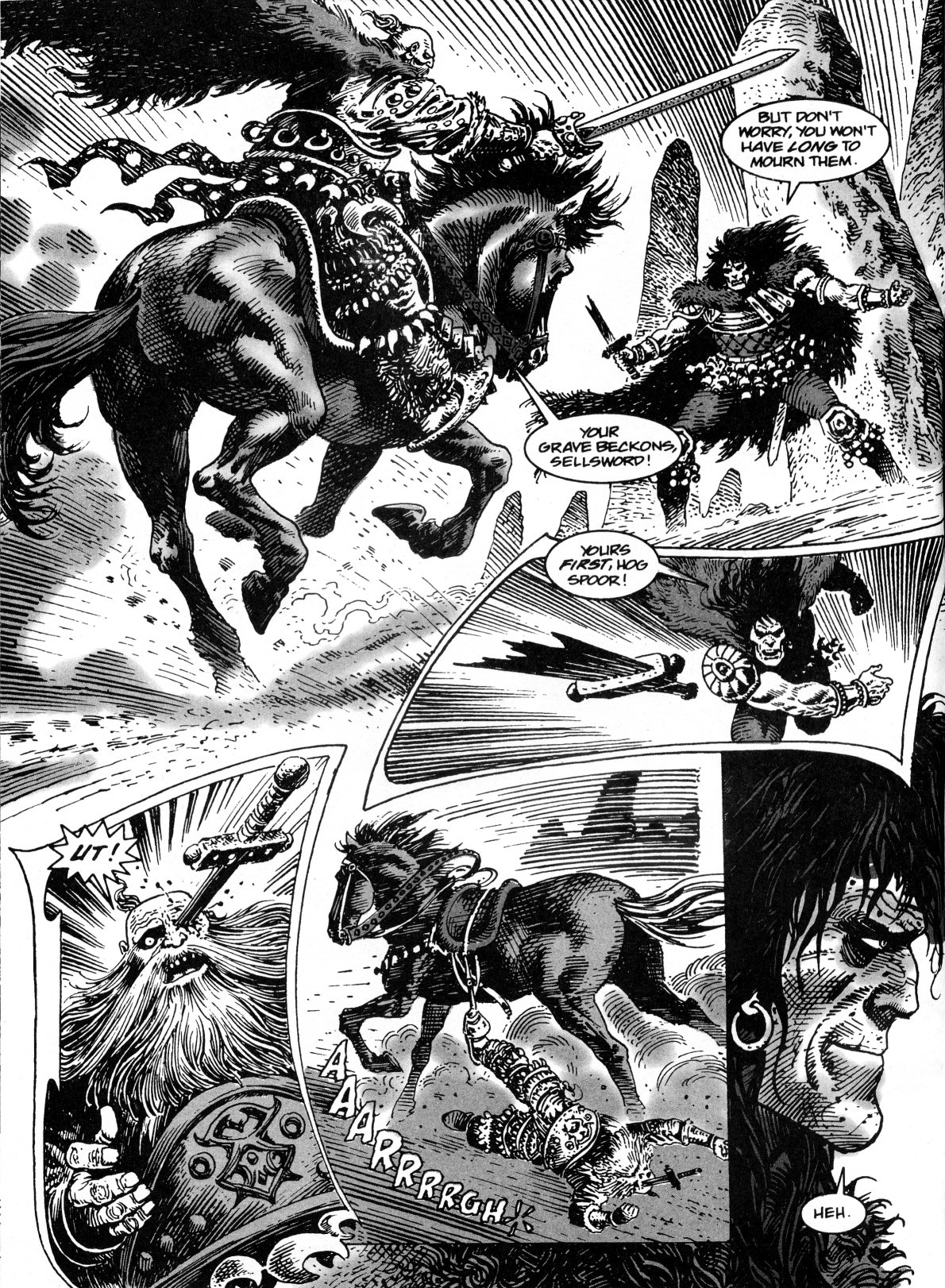 Read online Conan the Savage comic -  Issue #5 - 6