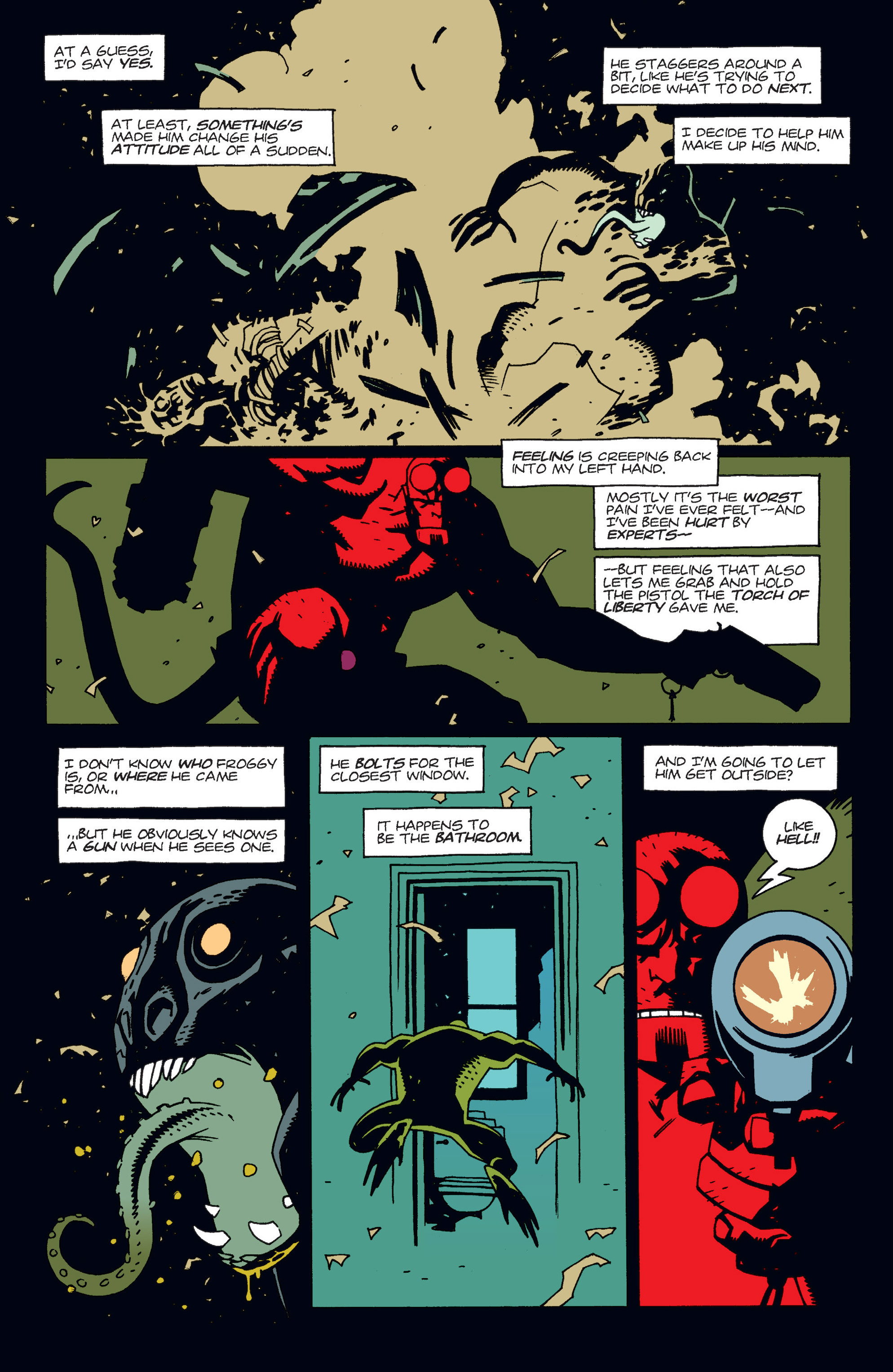 Read online Hellboy comic -  Issue #1 - 29