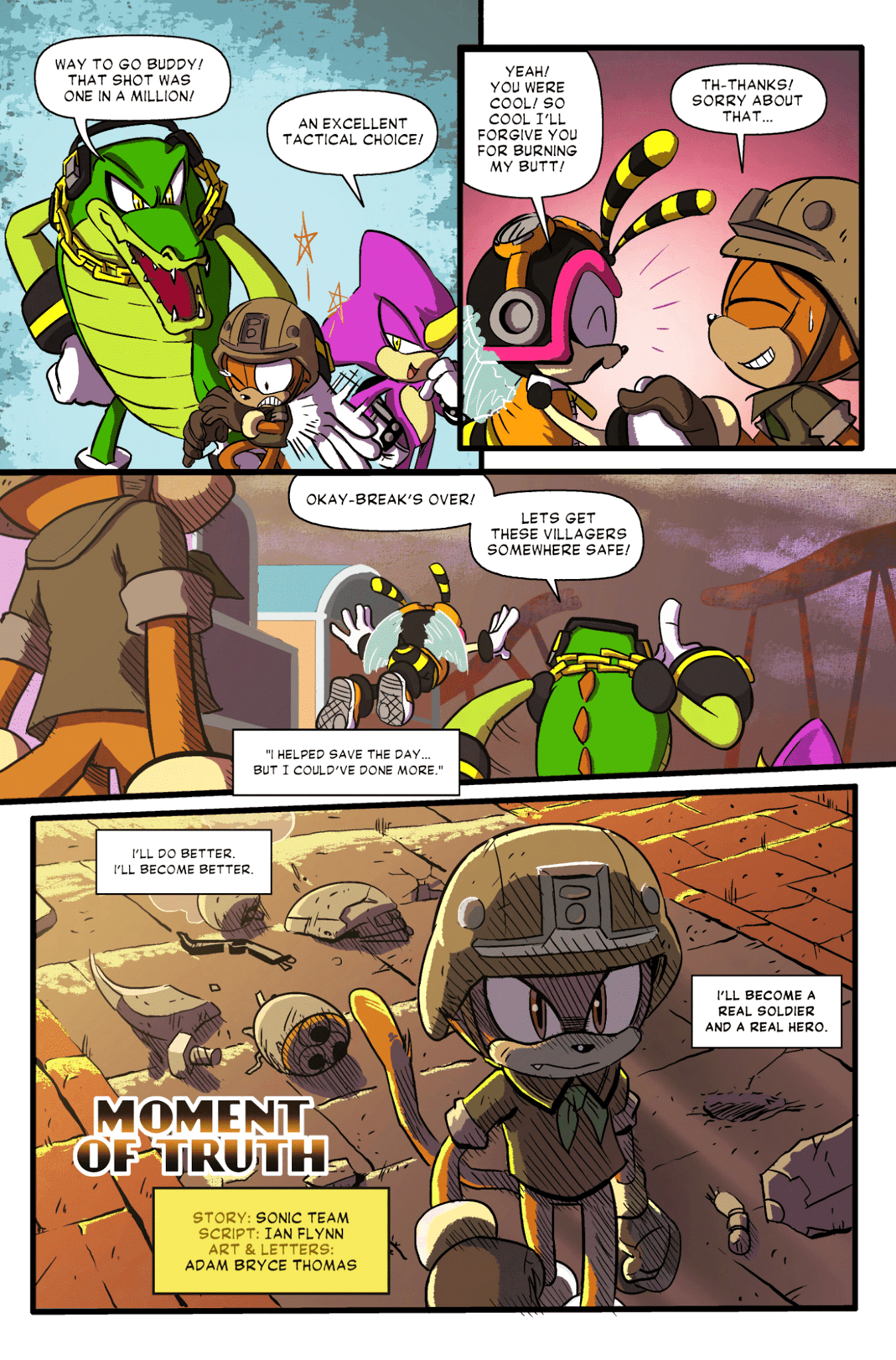 Read online Sonic Forces: Moment of Truth comic -  Issue #1 - 8