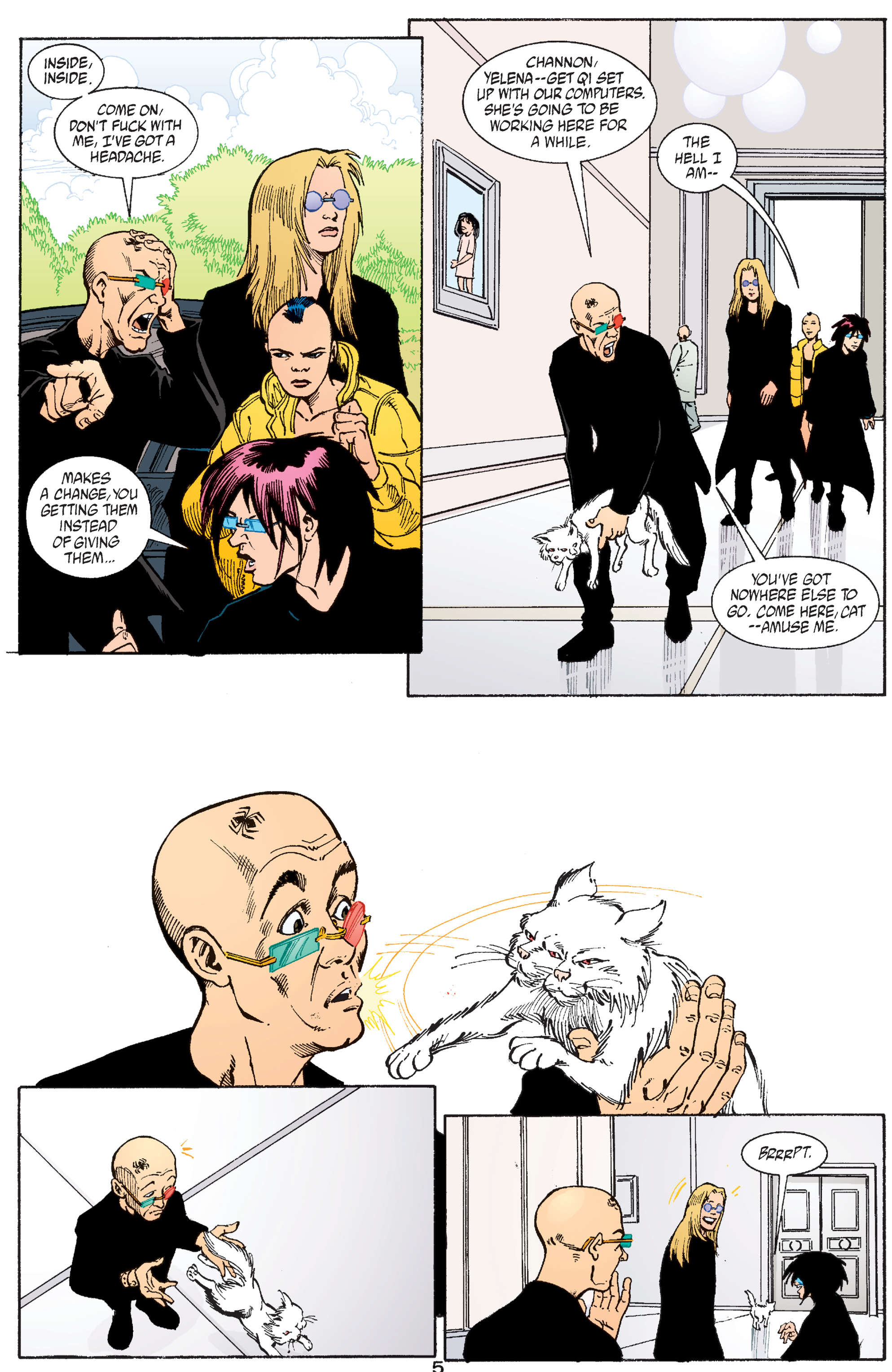 Read online Transmetropolitan comic -  Issue #56 - 6