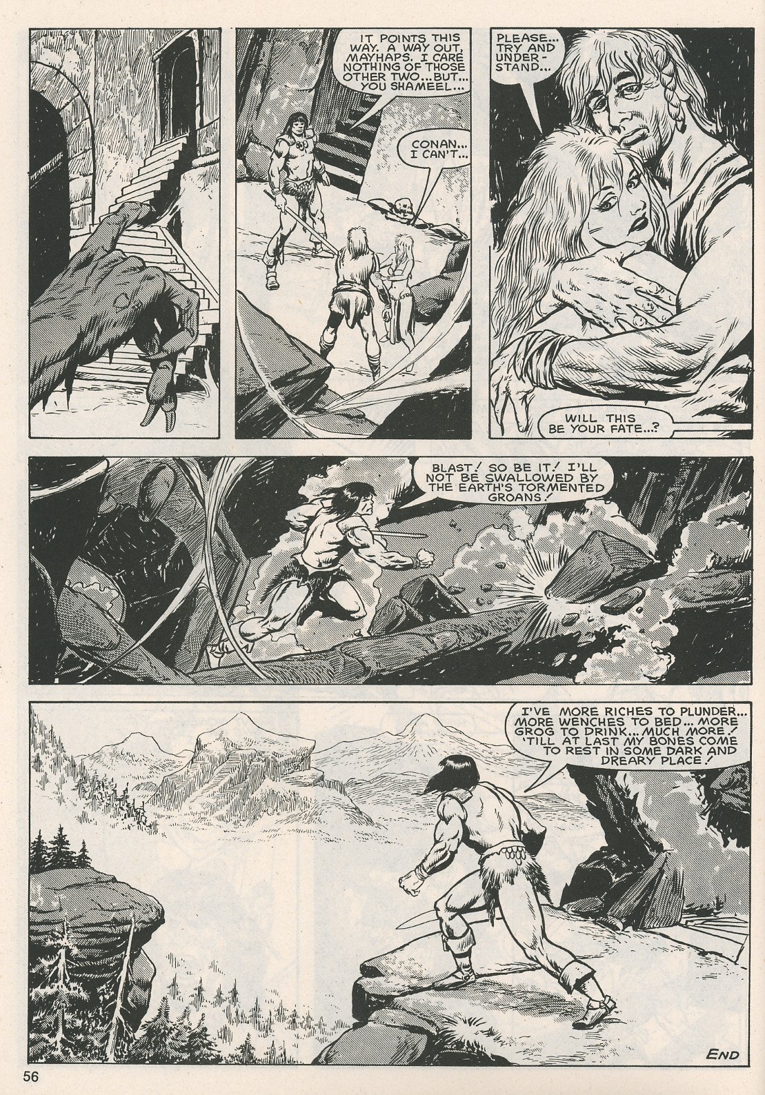 The Savage Sword Of Conan issue 118 - Page 54