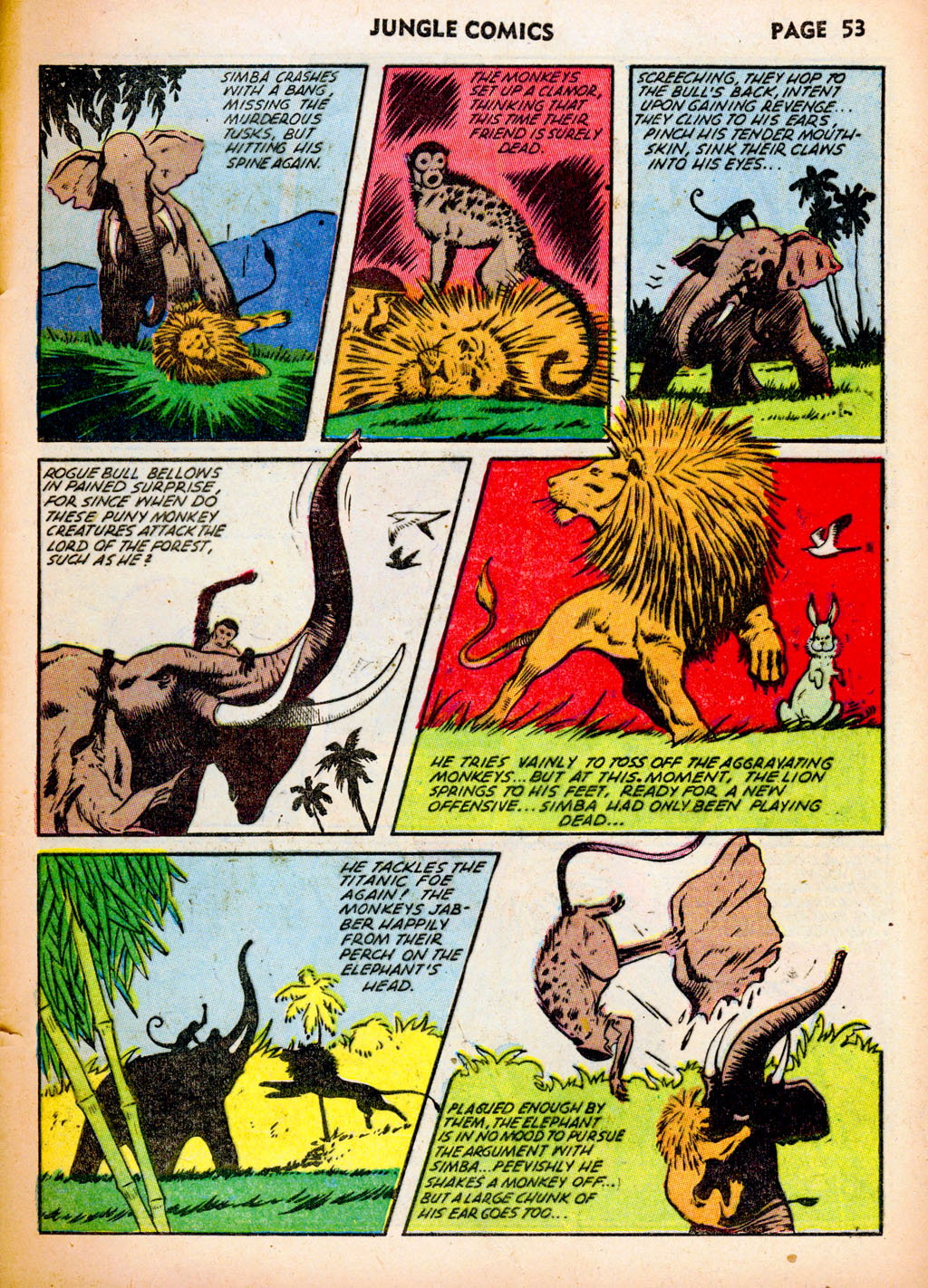 Read online Jungle Comics comic -  Issue #37 - 55