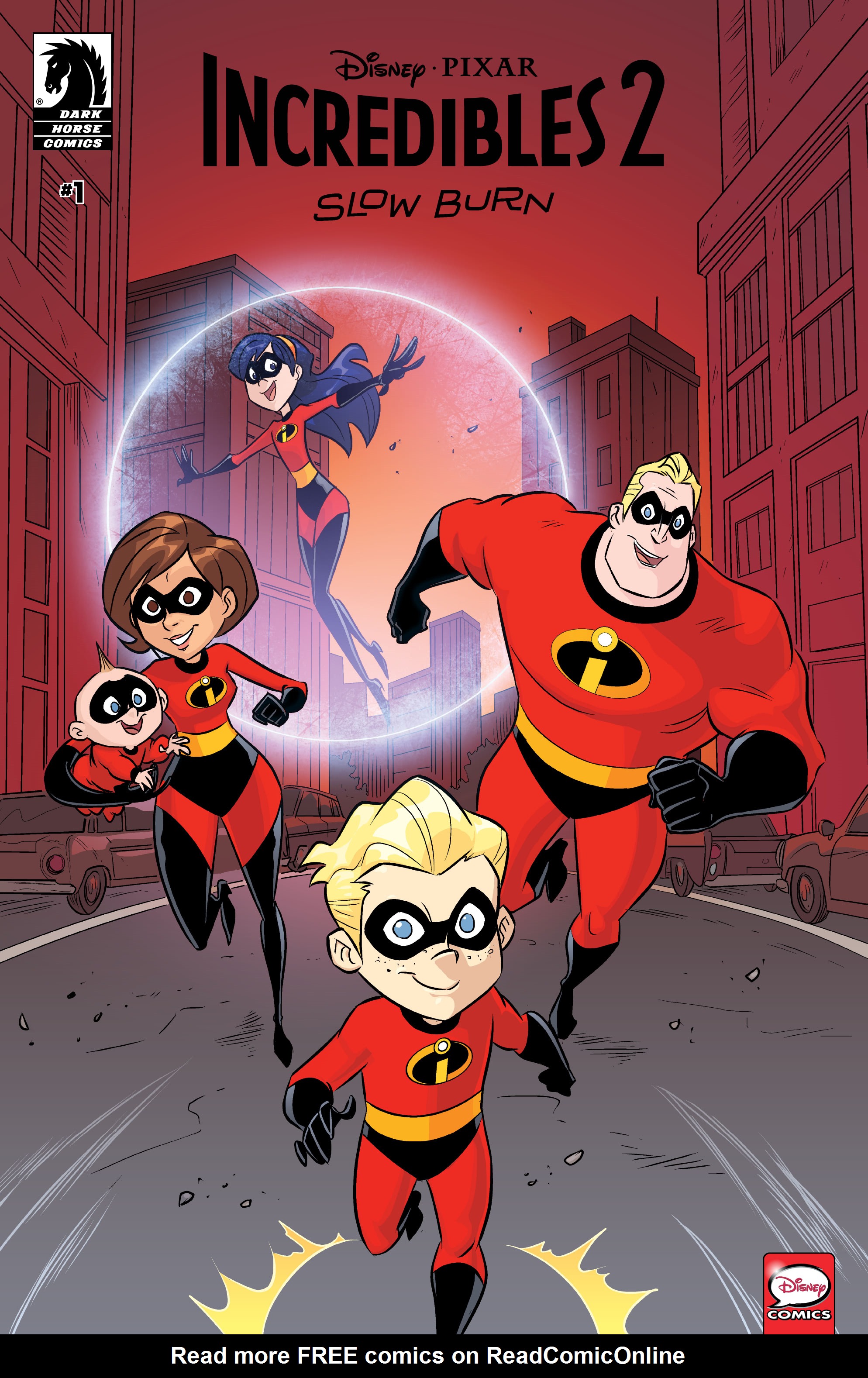 Read online Incredibles 2: Slow Burn comic -  Issue #1 - 1