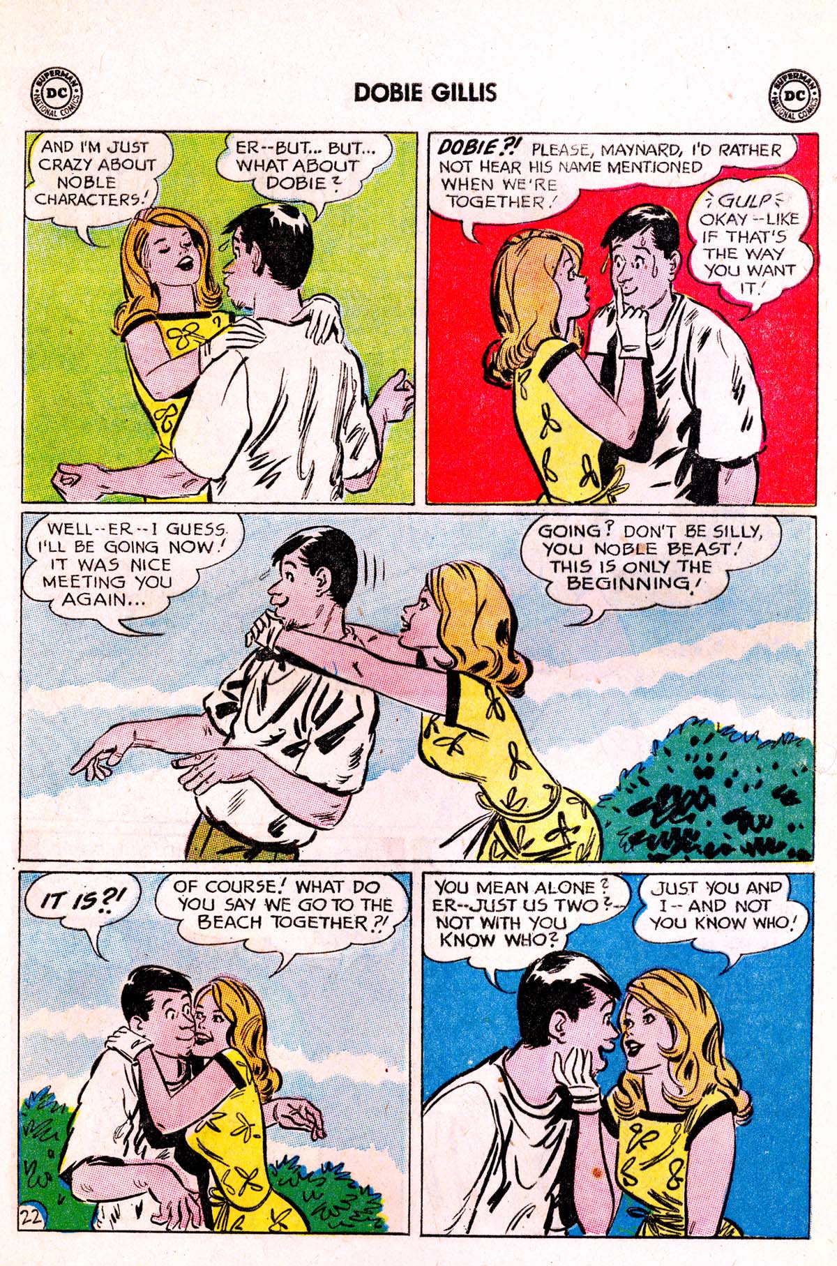 Read online Many Loves of Dobie Gillis comic -  Issue #21 - 28