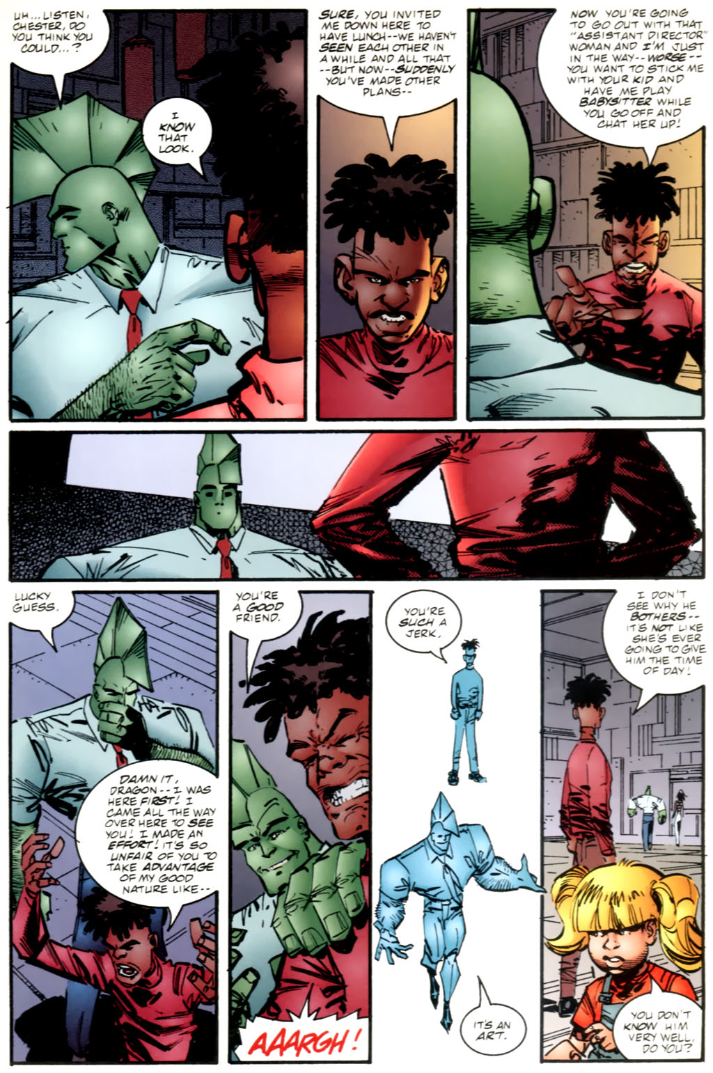 Read online The Savage Dragon (1993) comic -  Issue #64 - 13
