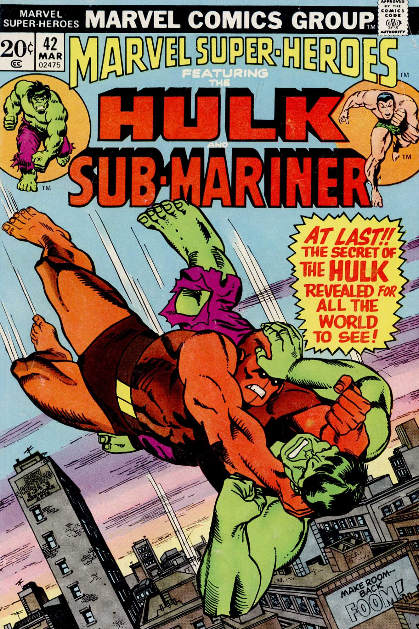 Read online Marvel Super-Heroes comic -  Issue #42 - 1