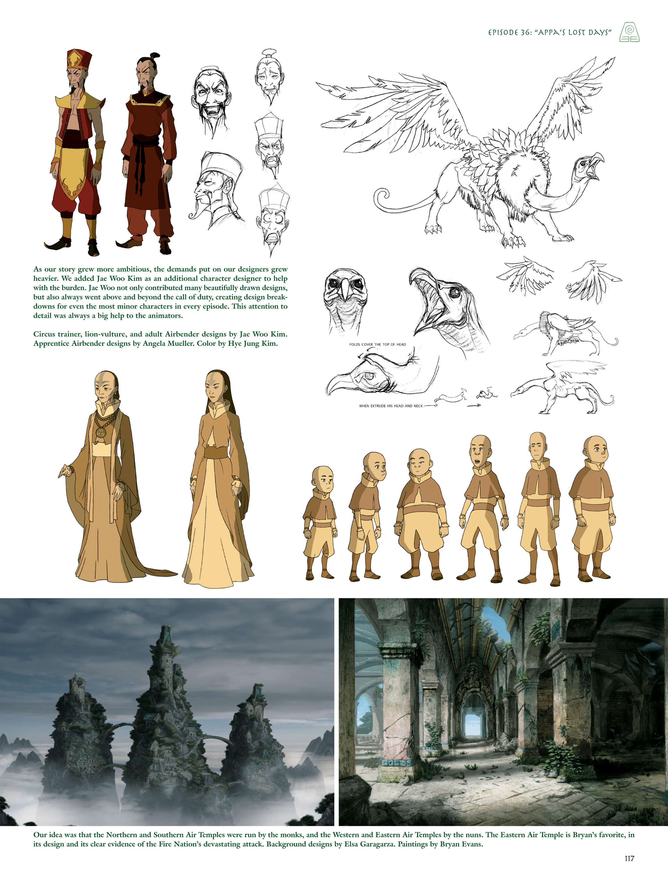 Read online Avatar: The Last Airbender - The Art of the Animated Series comic -  Issue # TPB (Part 2) - 16