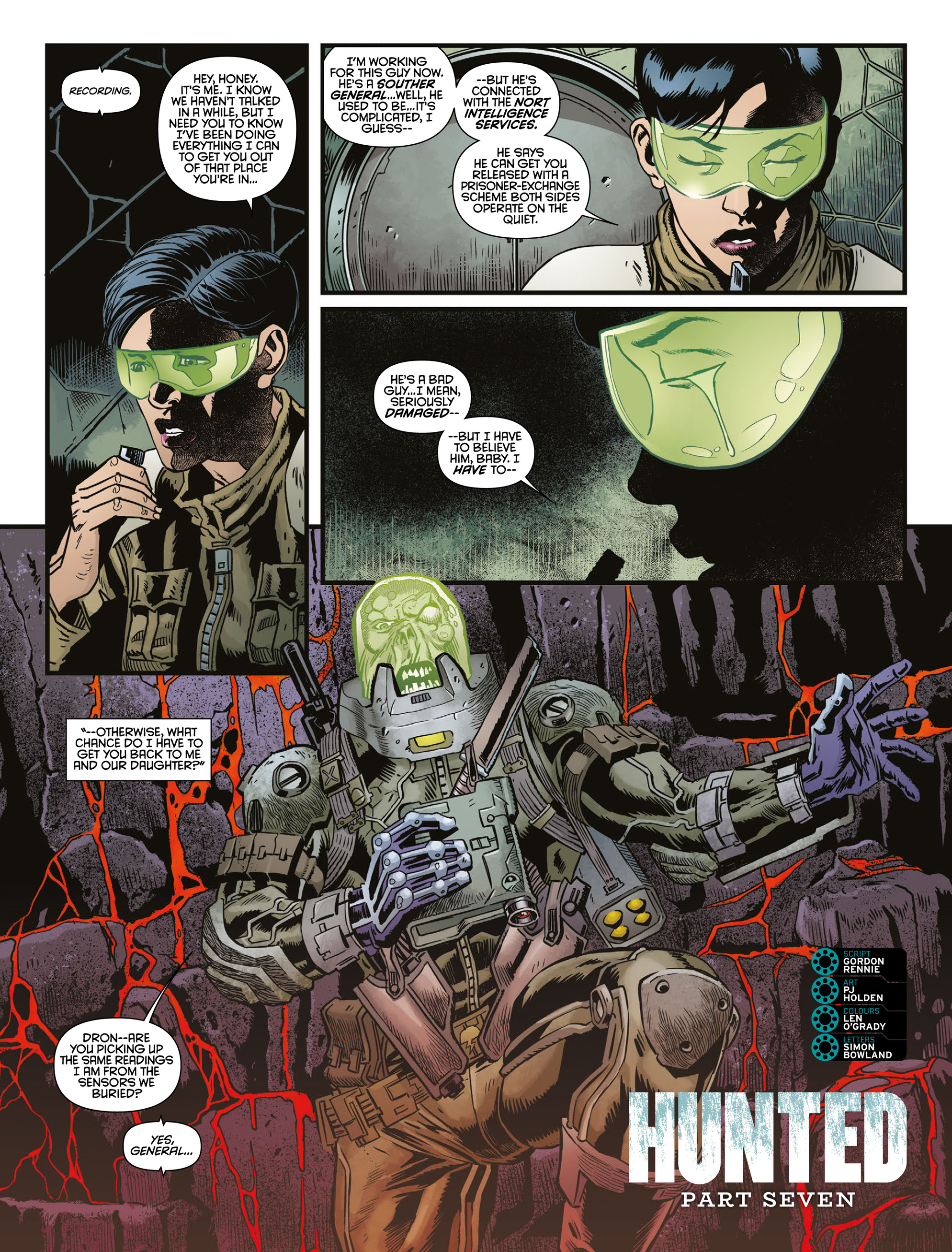 Read online 2000 AD comic -  Issue #2007 - 14