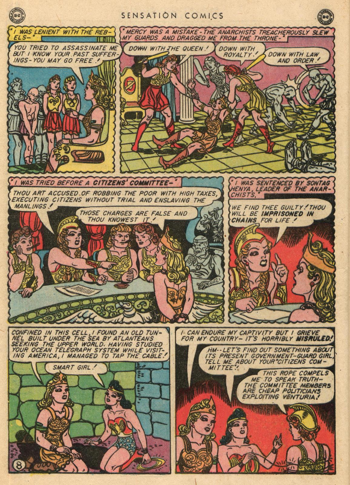 Read online Sensation (Mystery) Comics comic -  Issue #35 - 10