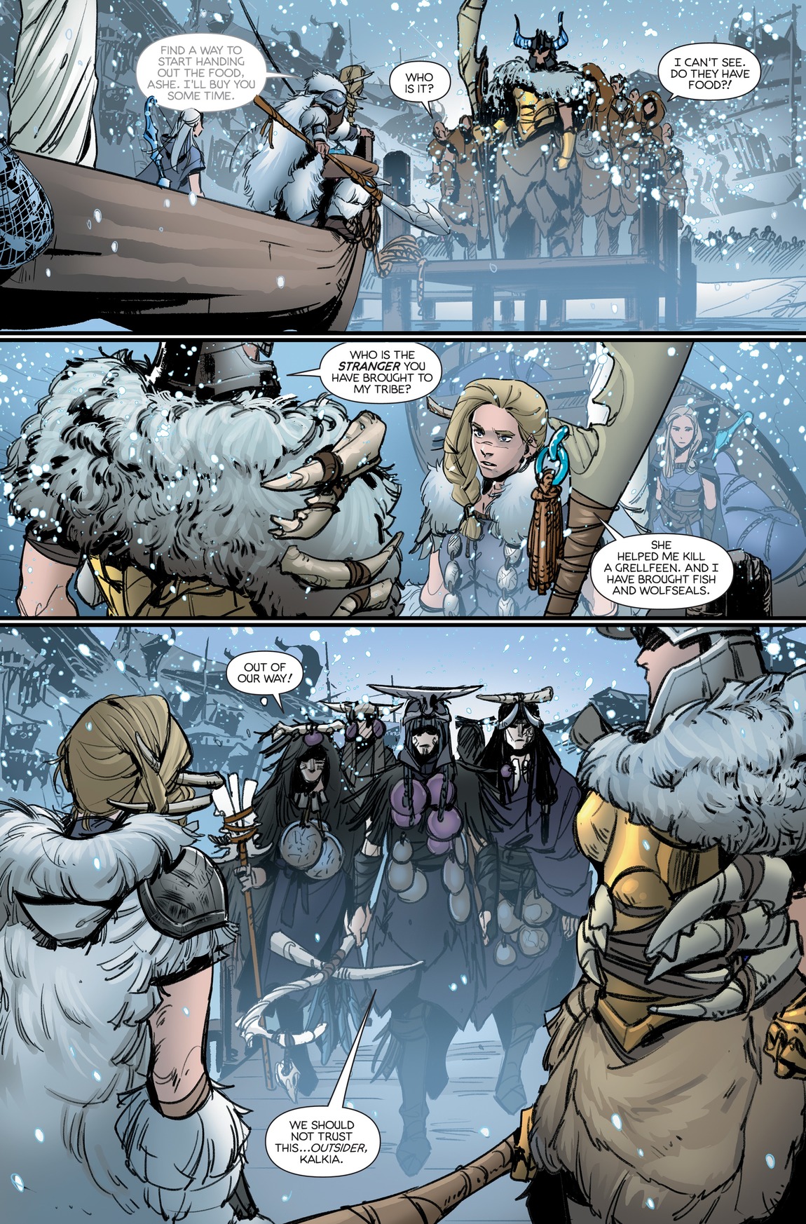 Read online League of Legends: Ashe: Warmother Special Edition comic -  Issue #3 - 20