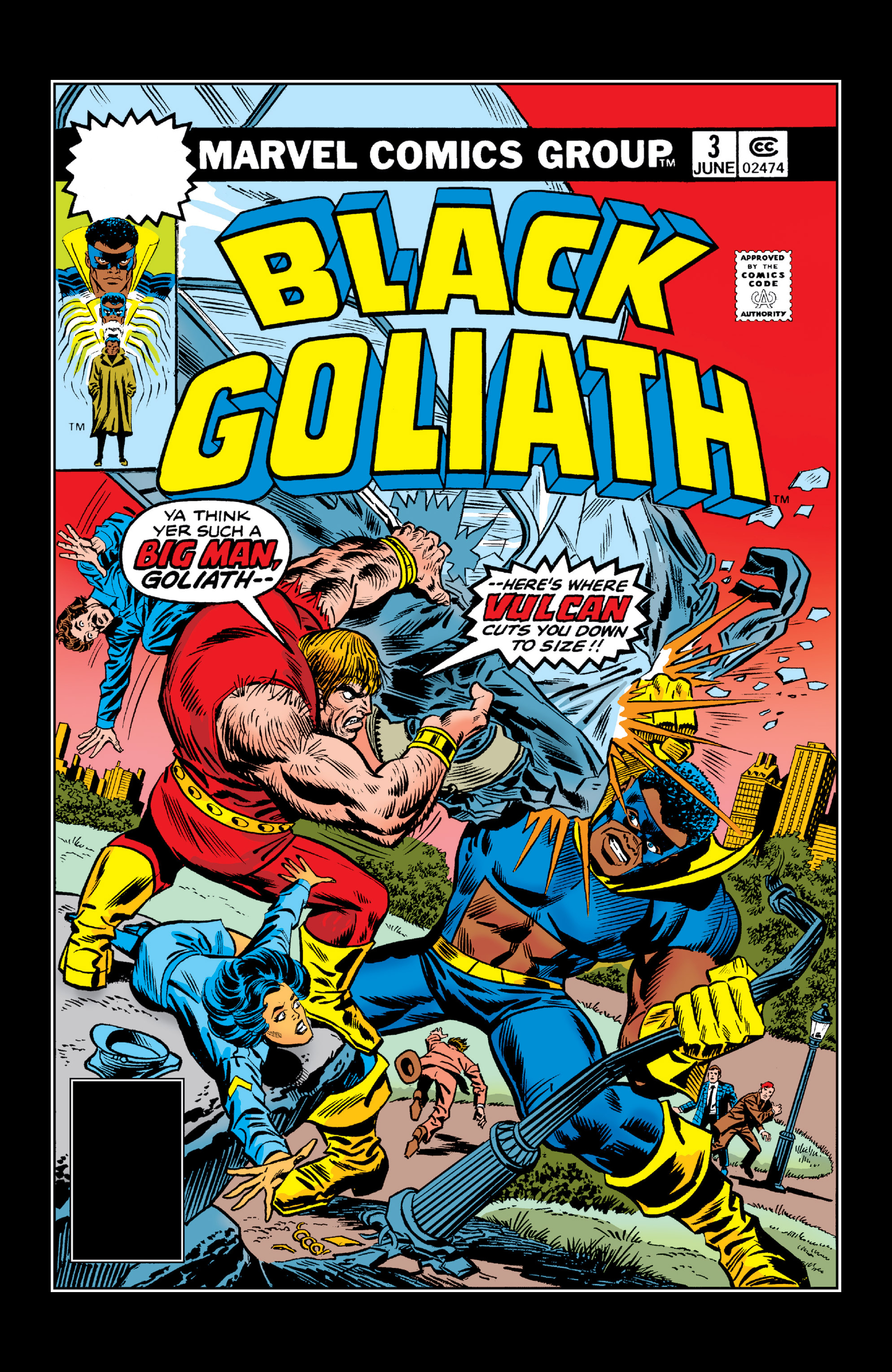 Read online Black Goliath comic -  Issue #3 - 1