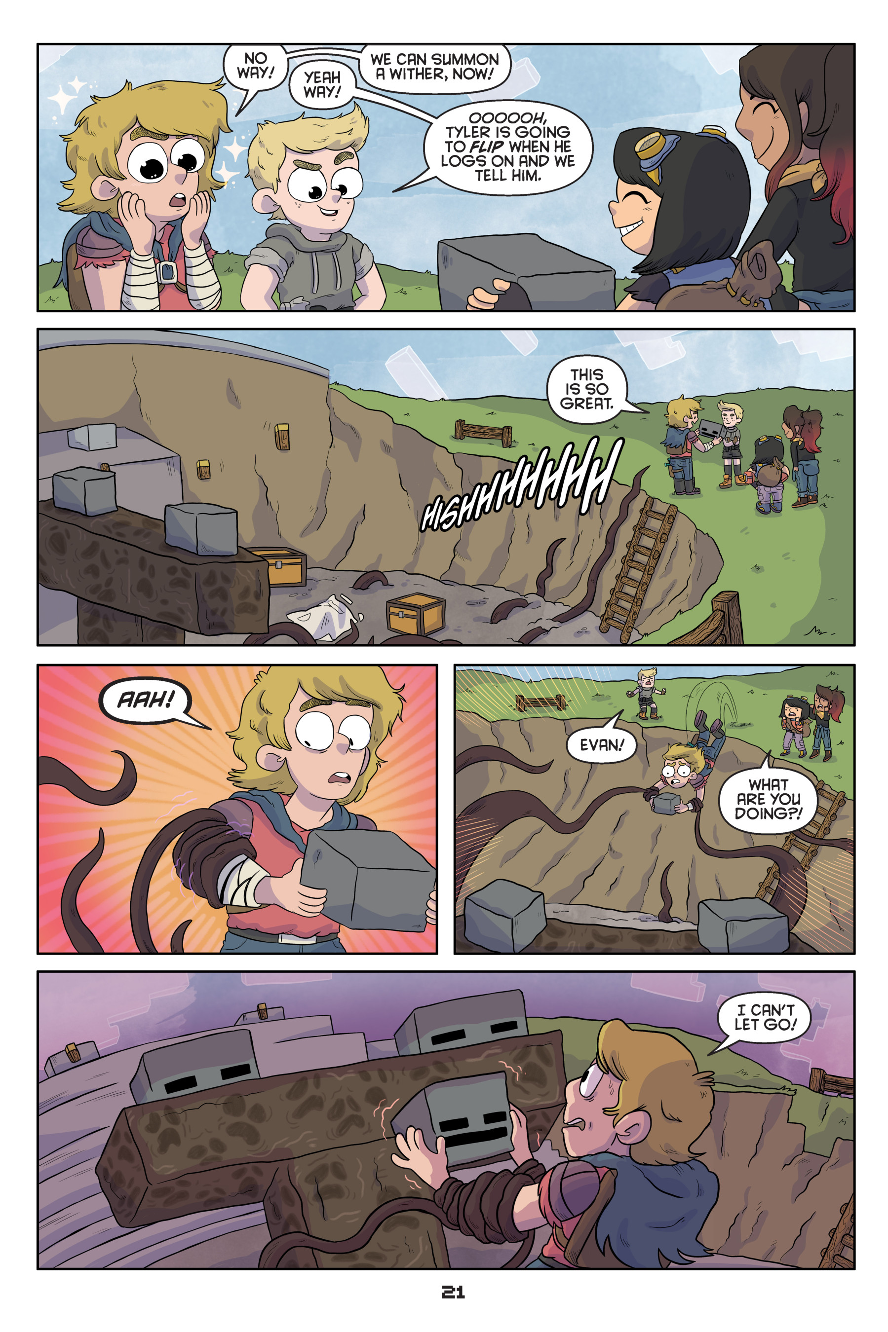 Read online Minecraft comic -  Issue # TPB 1 - 22