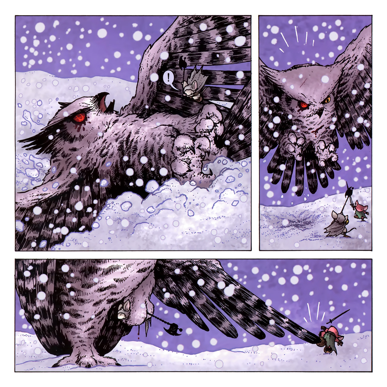 Read online Mouse Guard: Winter 1152 comic -  Issue #5 - 8
