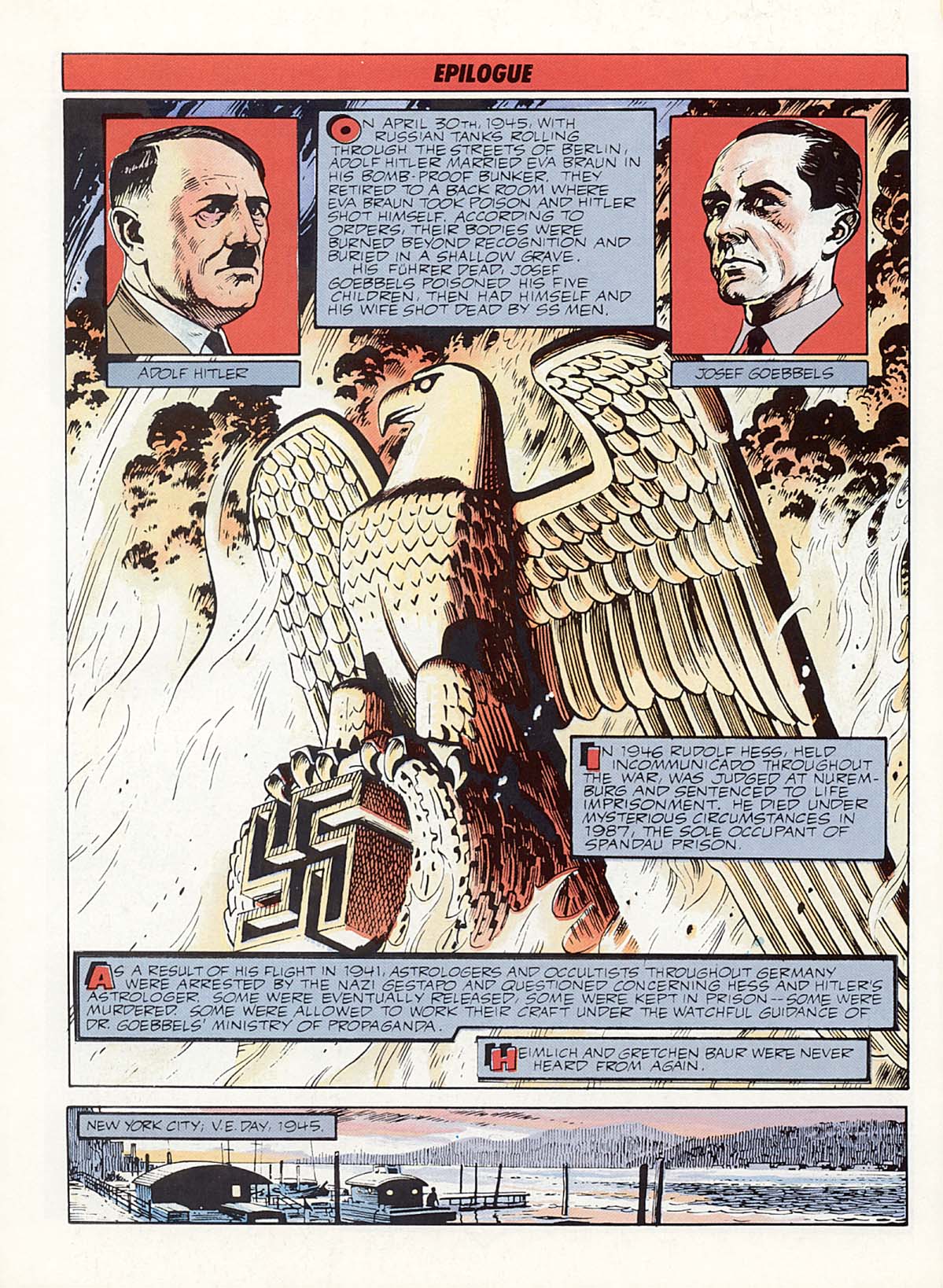 Read online Marvel Graphic Novel comic -  Issue #34 - The Shadow - Hitler's Astrologer - 66