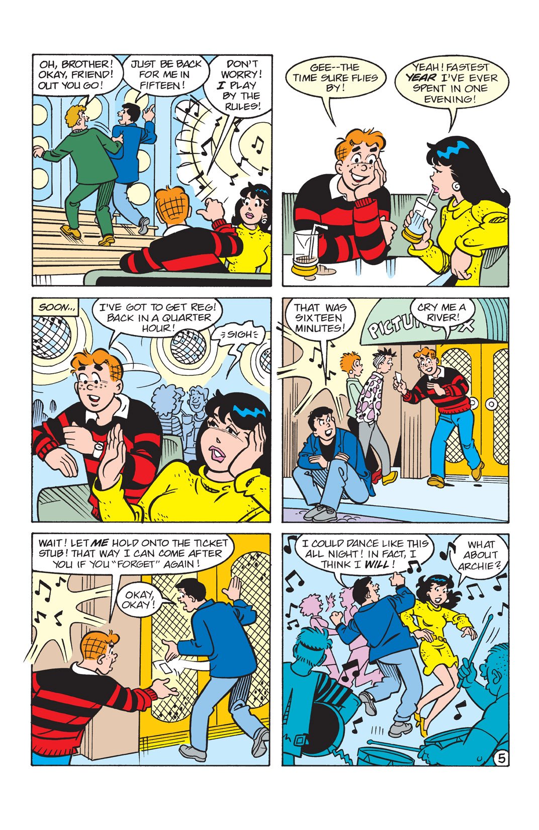 Read online Archie (1960) comic -  Issue #546 - 6