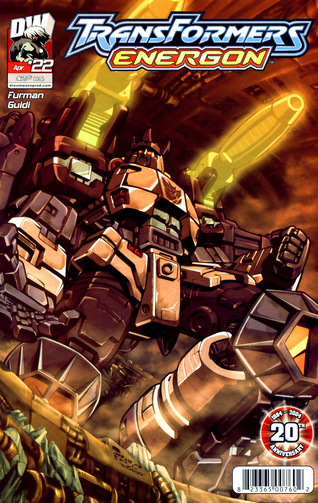 Read online Transformers Energon comic -  Issue #22 - 1