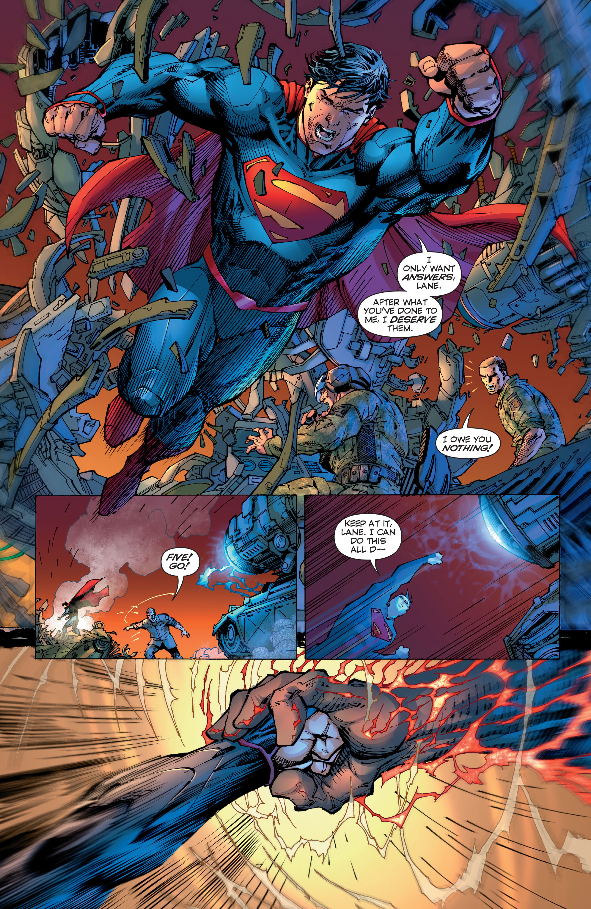 Read online Superman Unchained (2013) comic -  Issue #3 - 6
