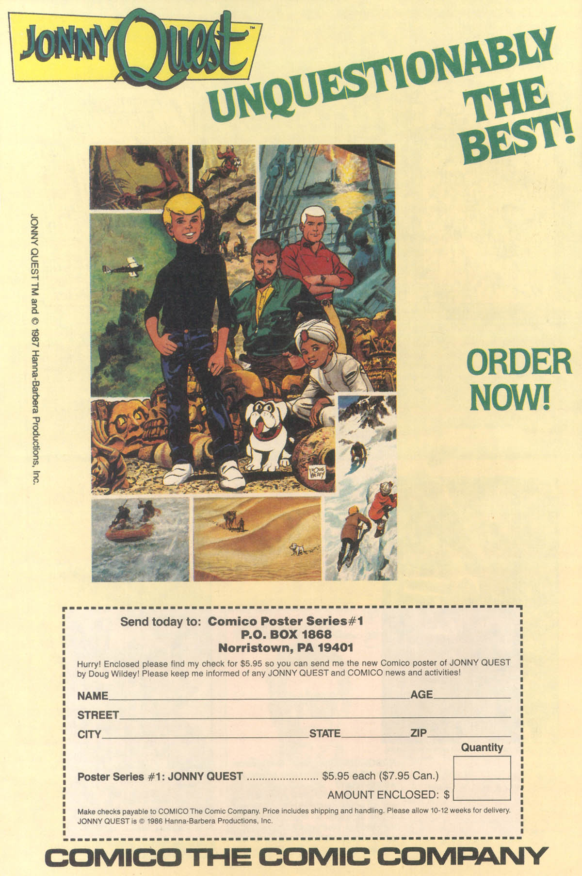 Read online Jonny Quest comic -  Issue #7 - 33