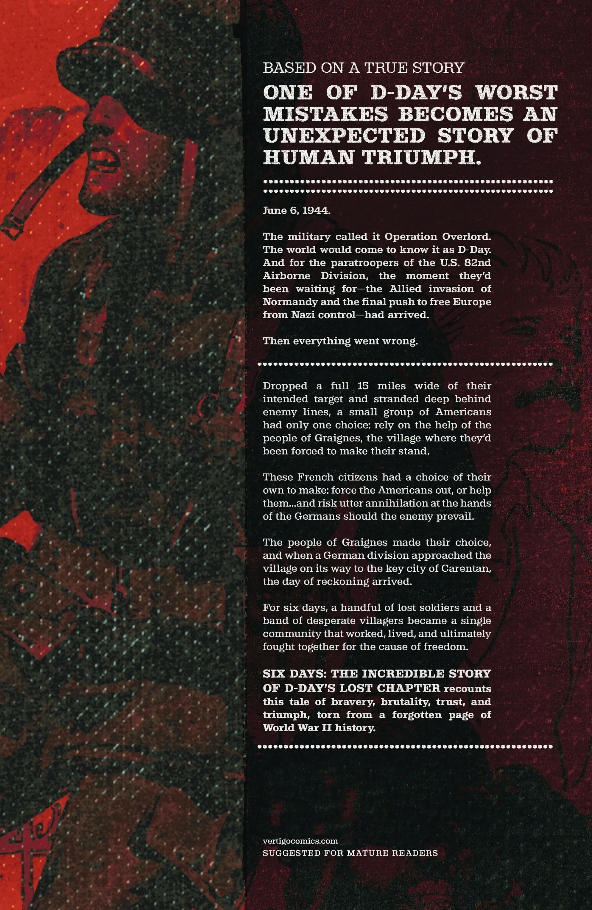 Read online Six Days: The Incredible Story of D-Day's Lost Chapter comic -  Issue # TPB - 127