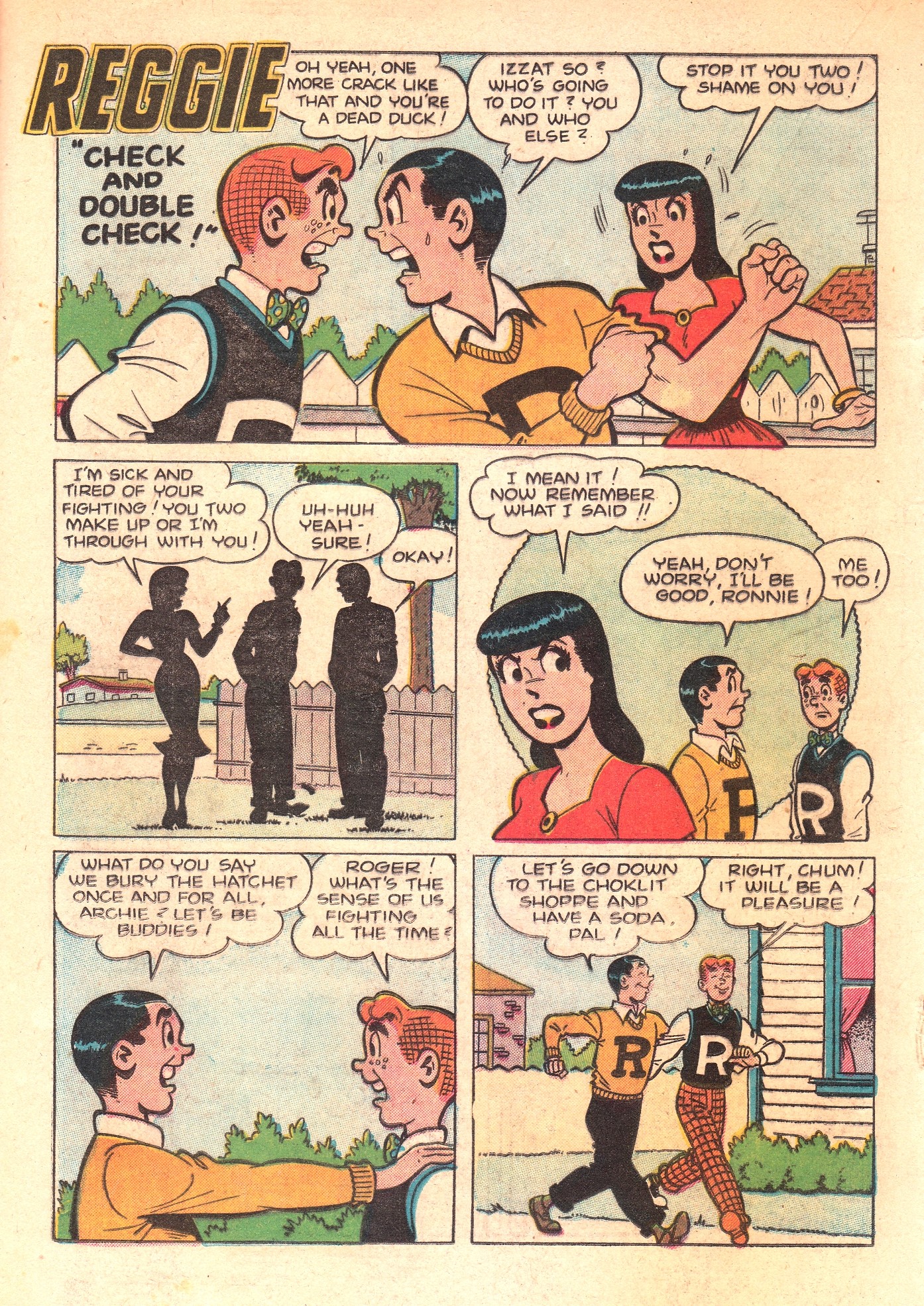 Read online Archie's Rival Reggie comic -  Issue #11 - 18