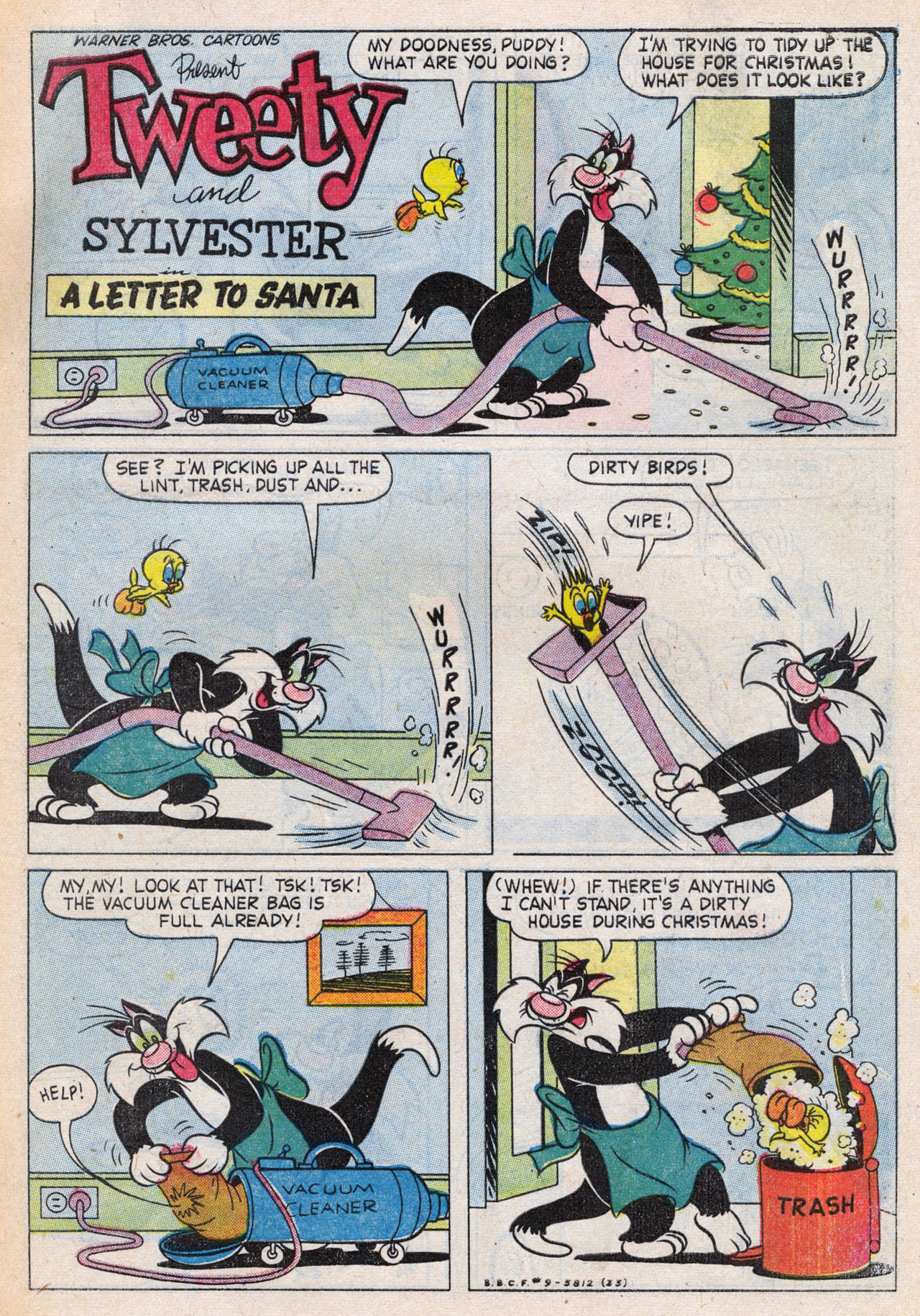 Read online Bugs Bunny's Christmas Funnies comic -  Issue # TPB 9 - 35