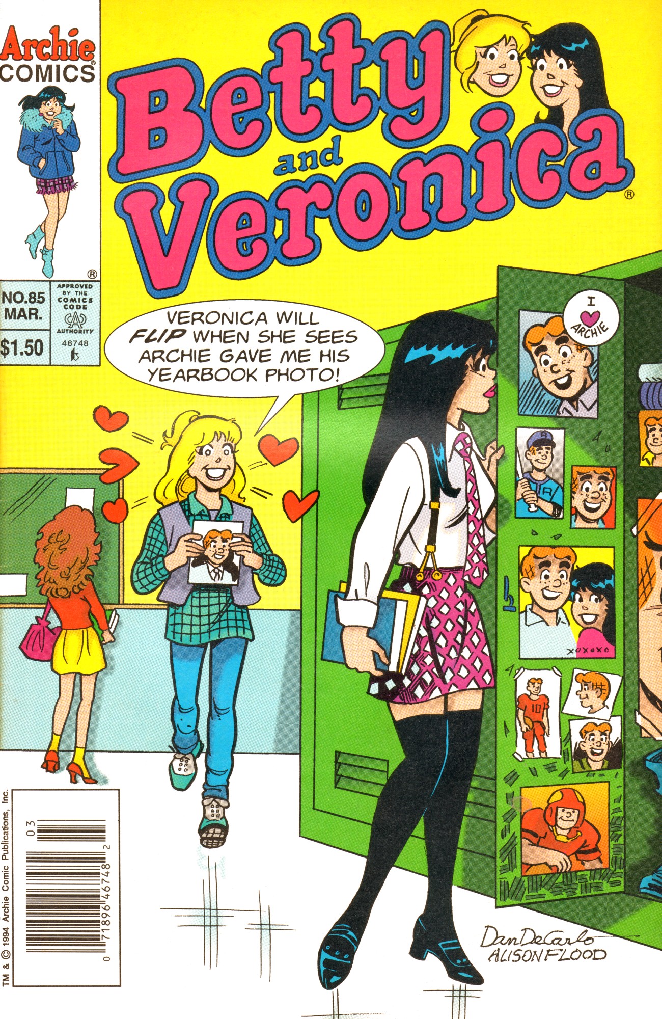 Read online Betty and Veronica (1987) comic -  Issue #85 - 1