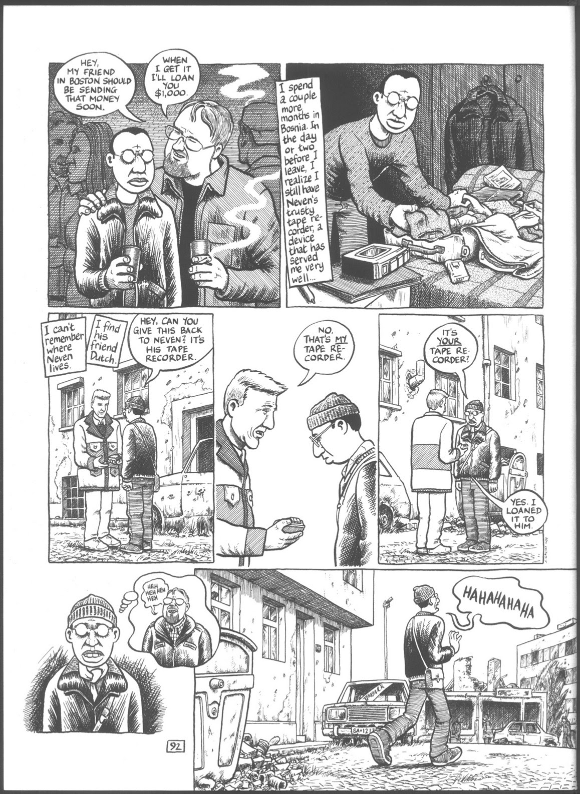 Read online The Fixer: A Story from Sarajevo comic -  Issue # TPB - 96