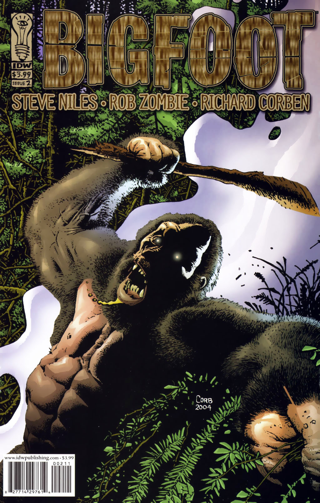 Read online Bigfoot comic -  Issue #2 - 1