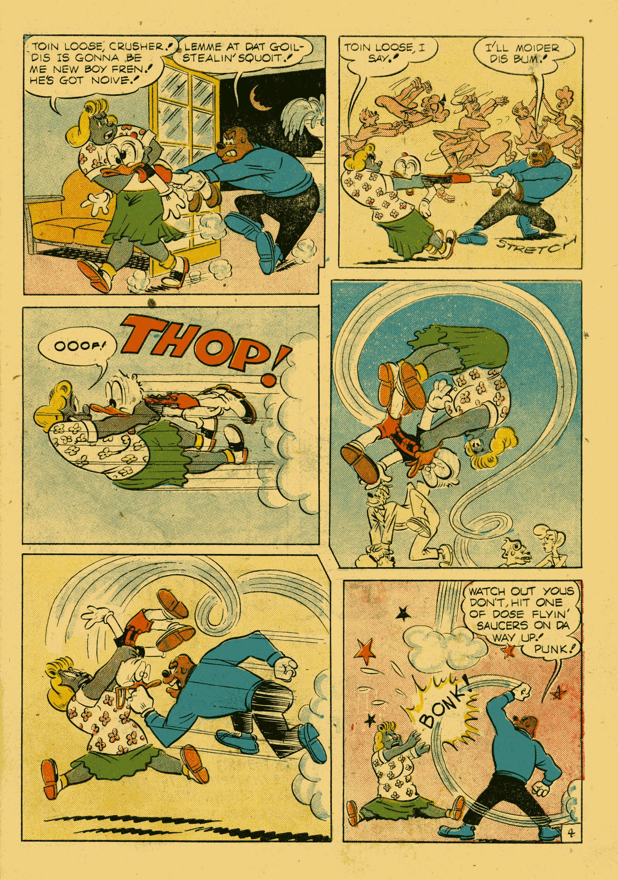 Read online Super Duck Comics comic -  Issue #34 - 39