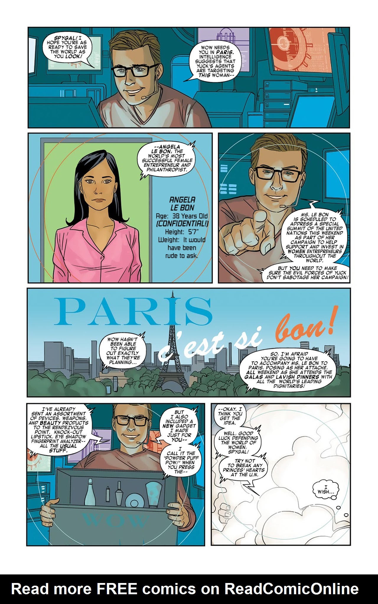 Read online SpyGal: Thrills, Frills & Espionage comic -  Issue #1 - 4