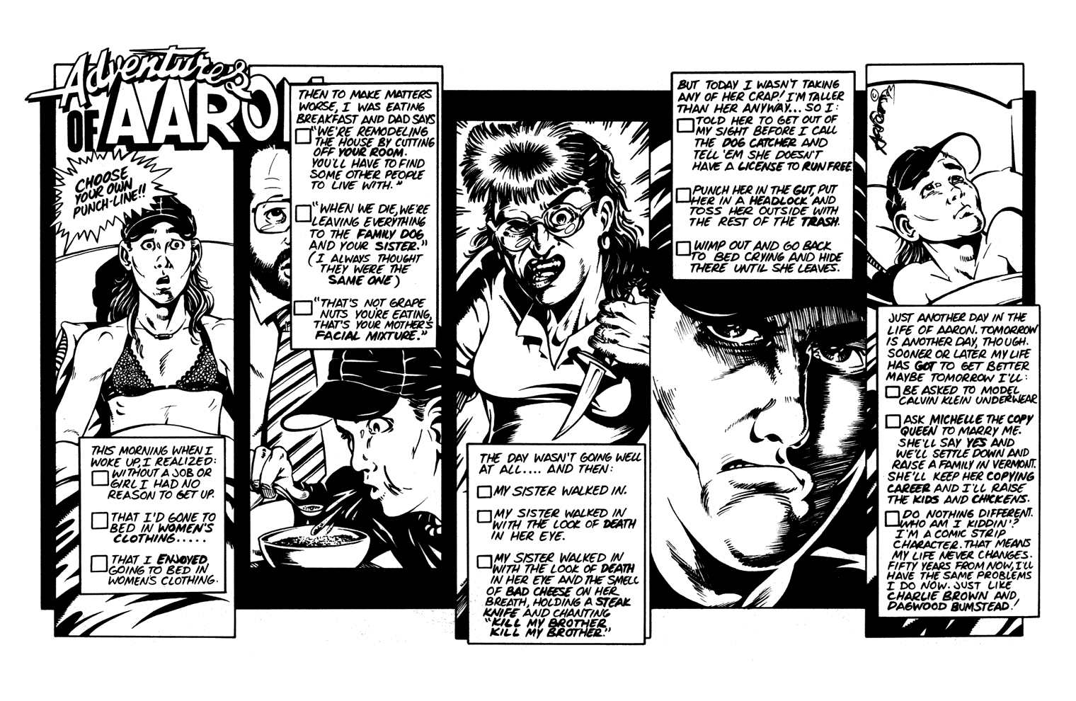 Read online Aaron Strips comic -  Issue #1 - 5