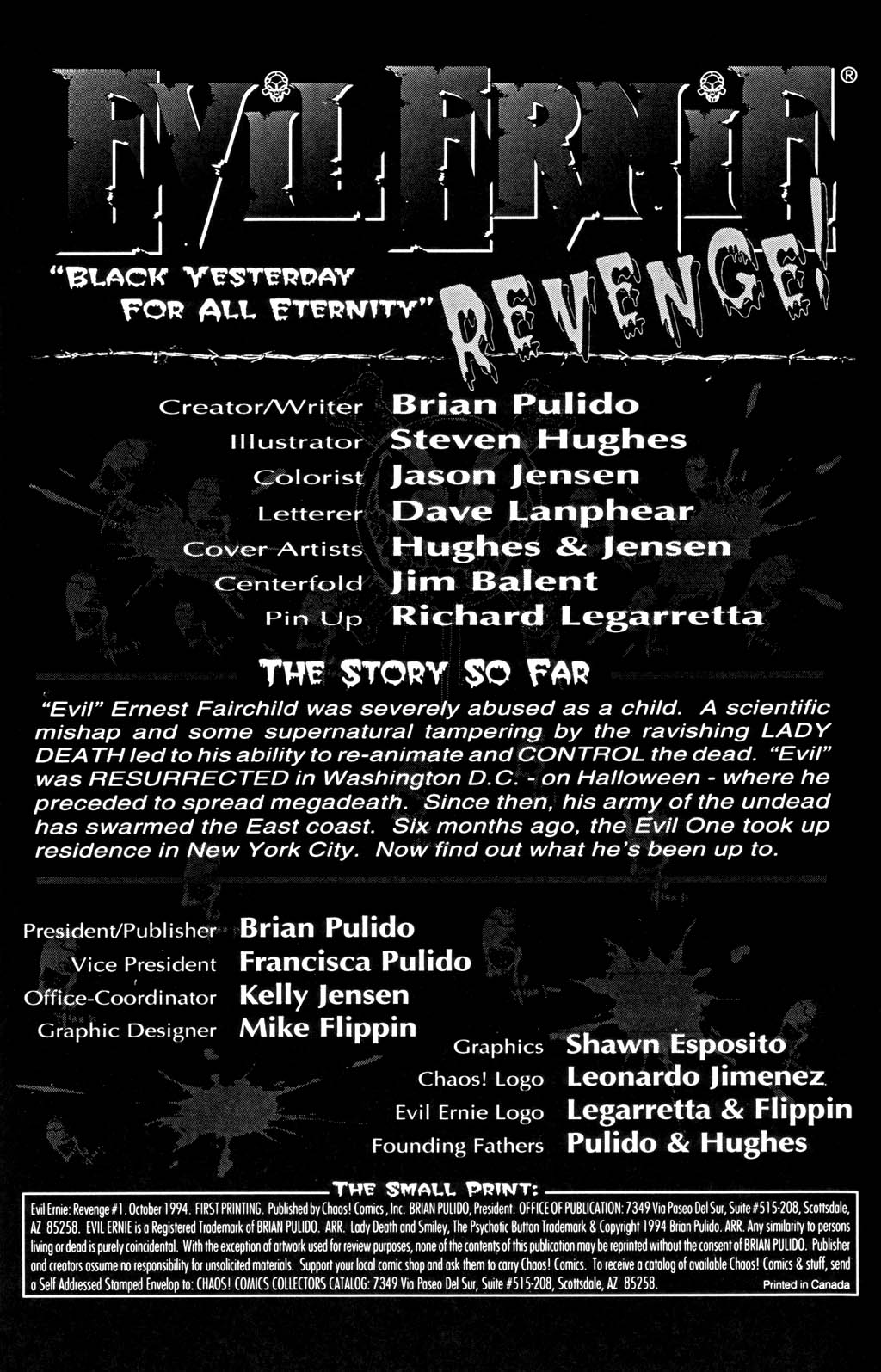 Read online Evil Ernie: Revenge comic -  Issue #1 - 2