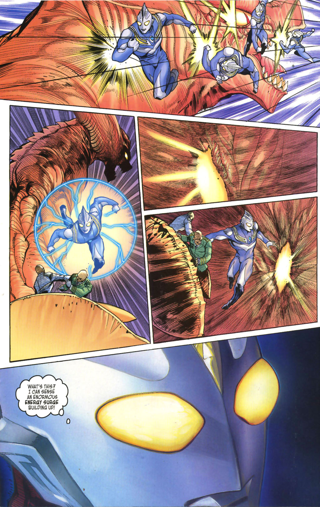 Read online Ultraman Tiga comic -  Issue #9 - 17