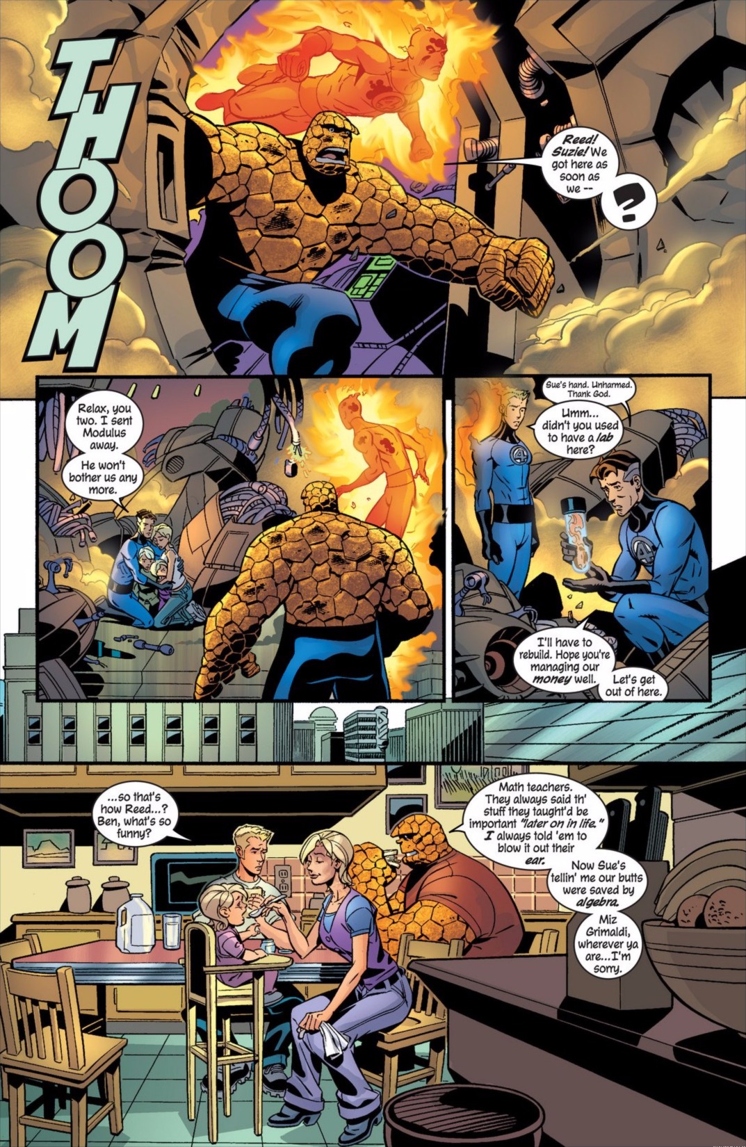 Read online Fantastic Four by Waid & Wieringo Ultimate Collection comic -  Issue # TPB 1 - 117